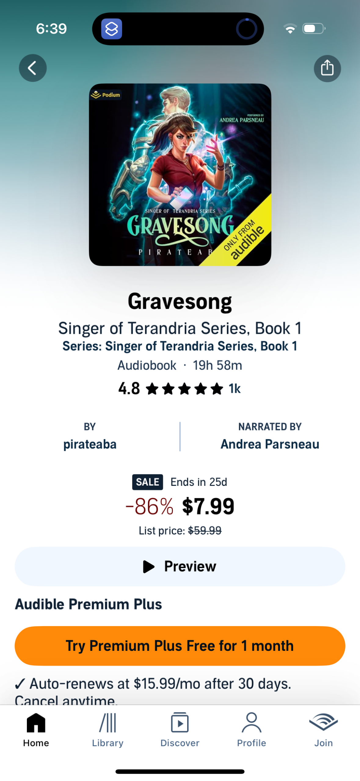 audible app screenshot 219