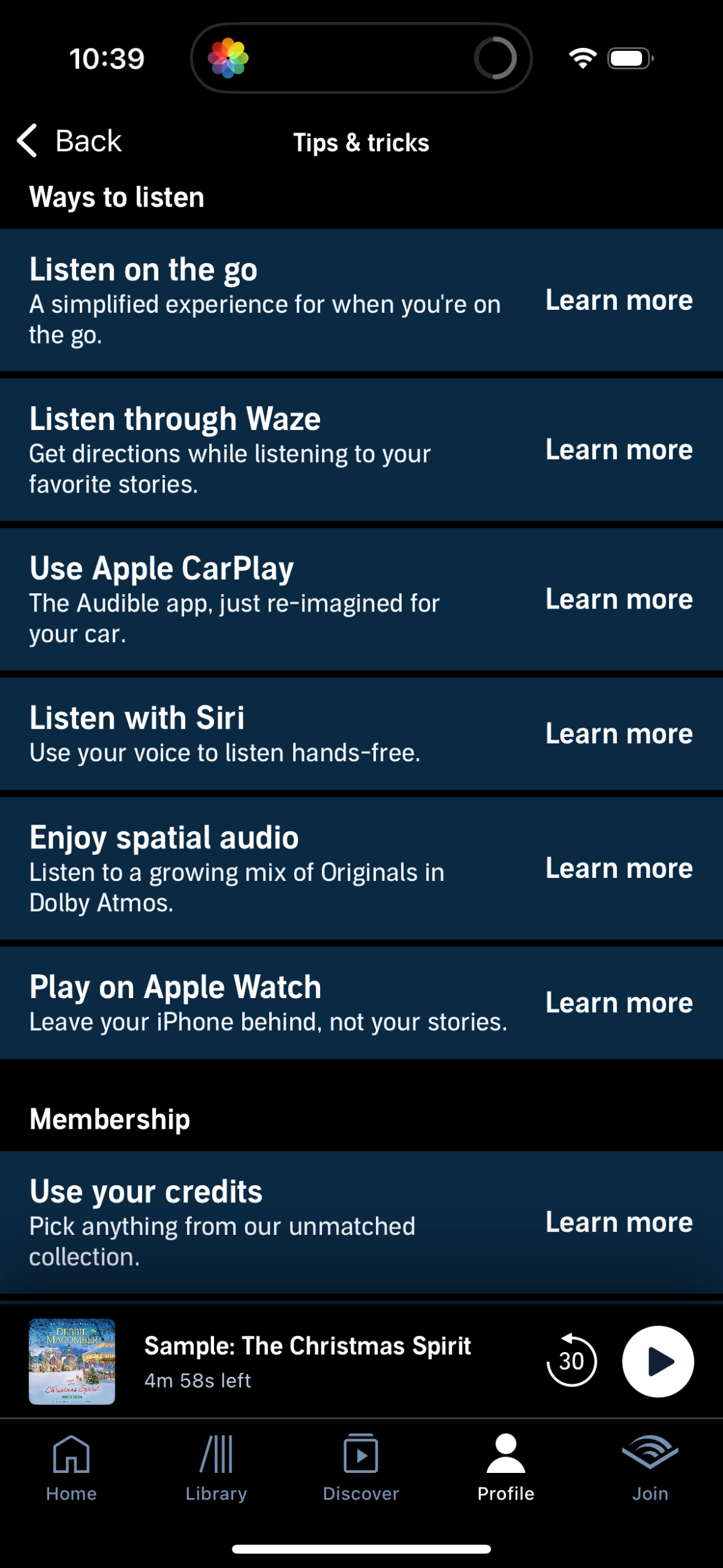 audible app screenshot 184