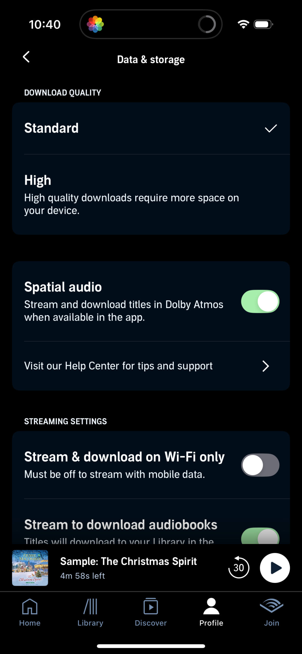 audible app screenshot 186