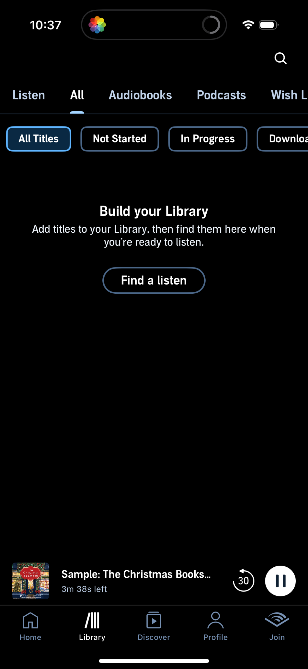 audible app screenshot 179