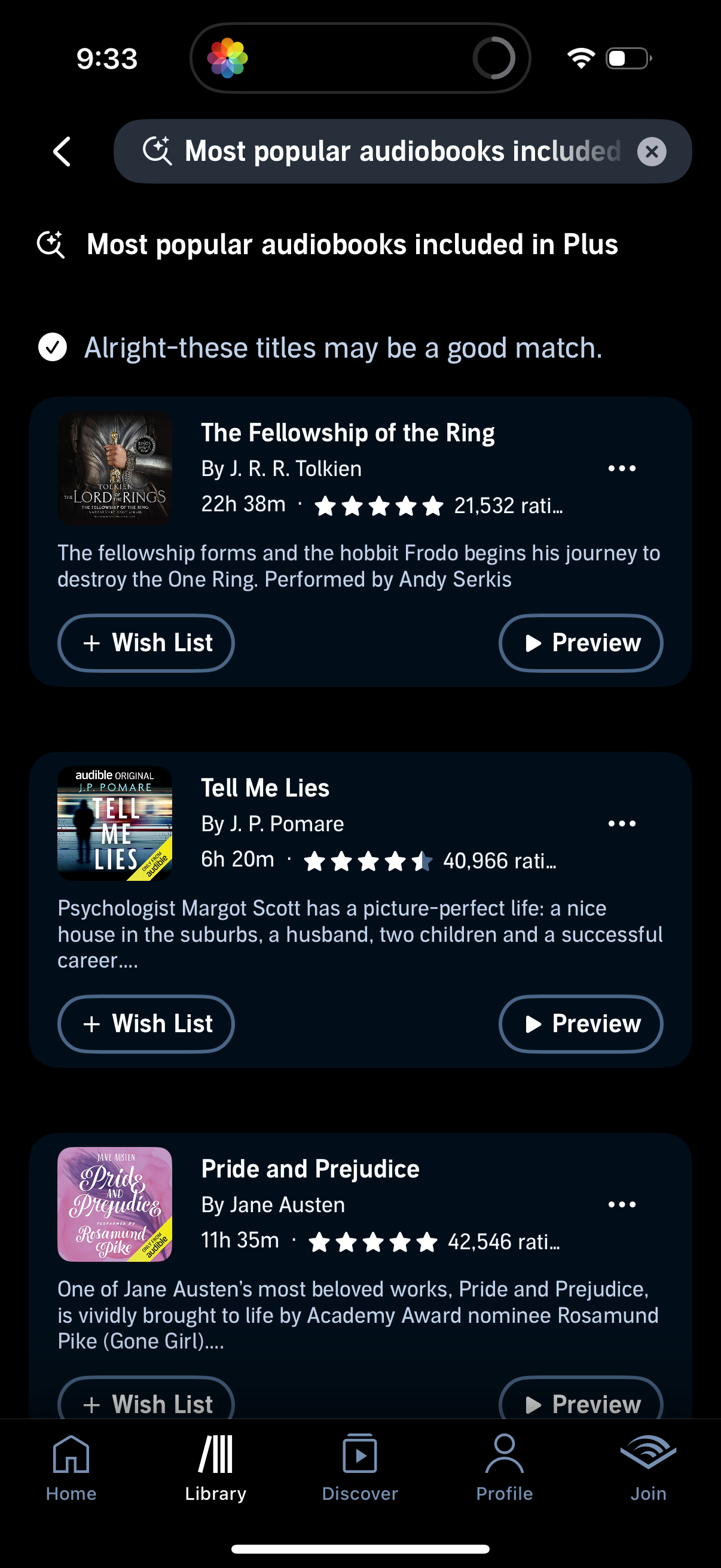 audible app screenshot 154