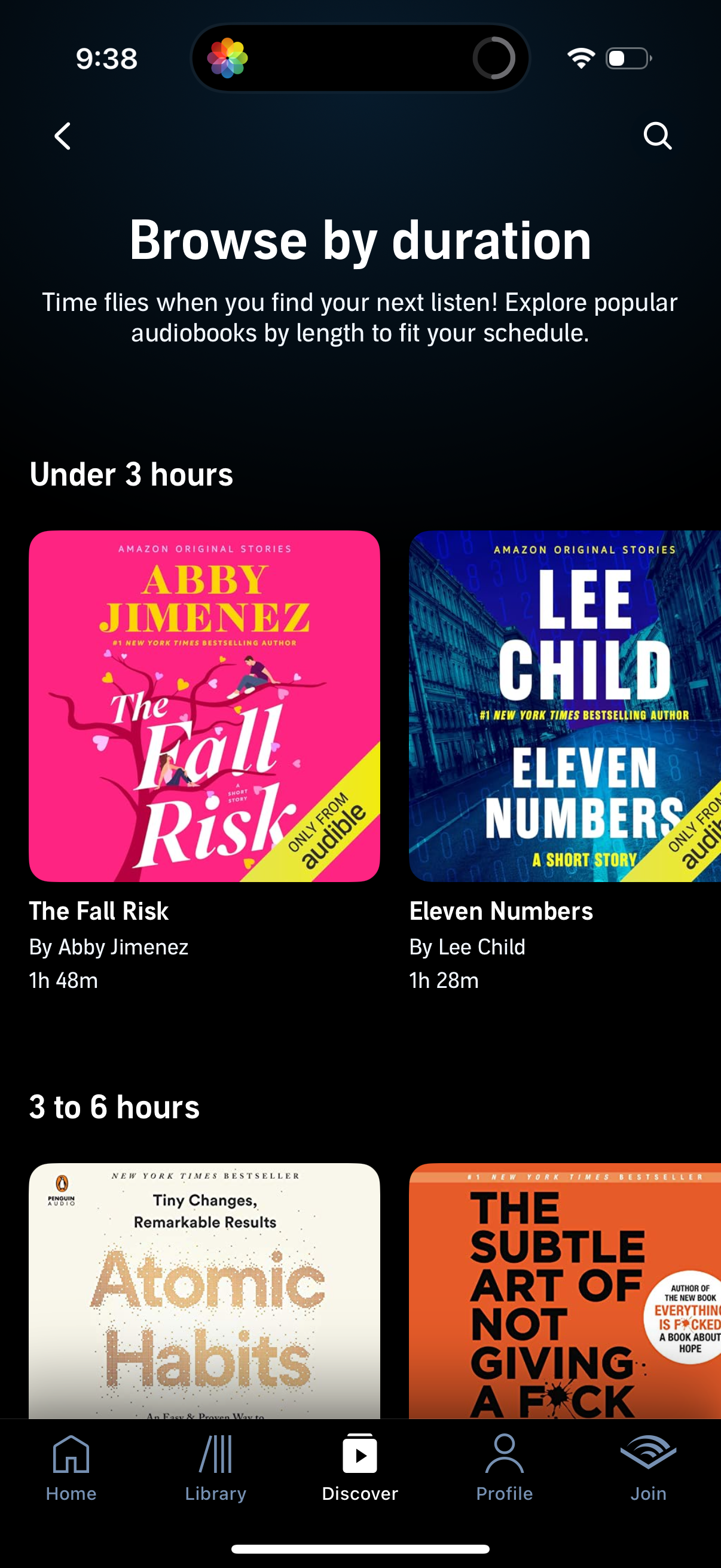 audible app screenshot 132