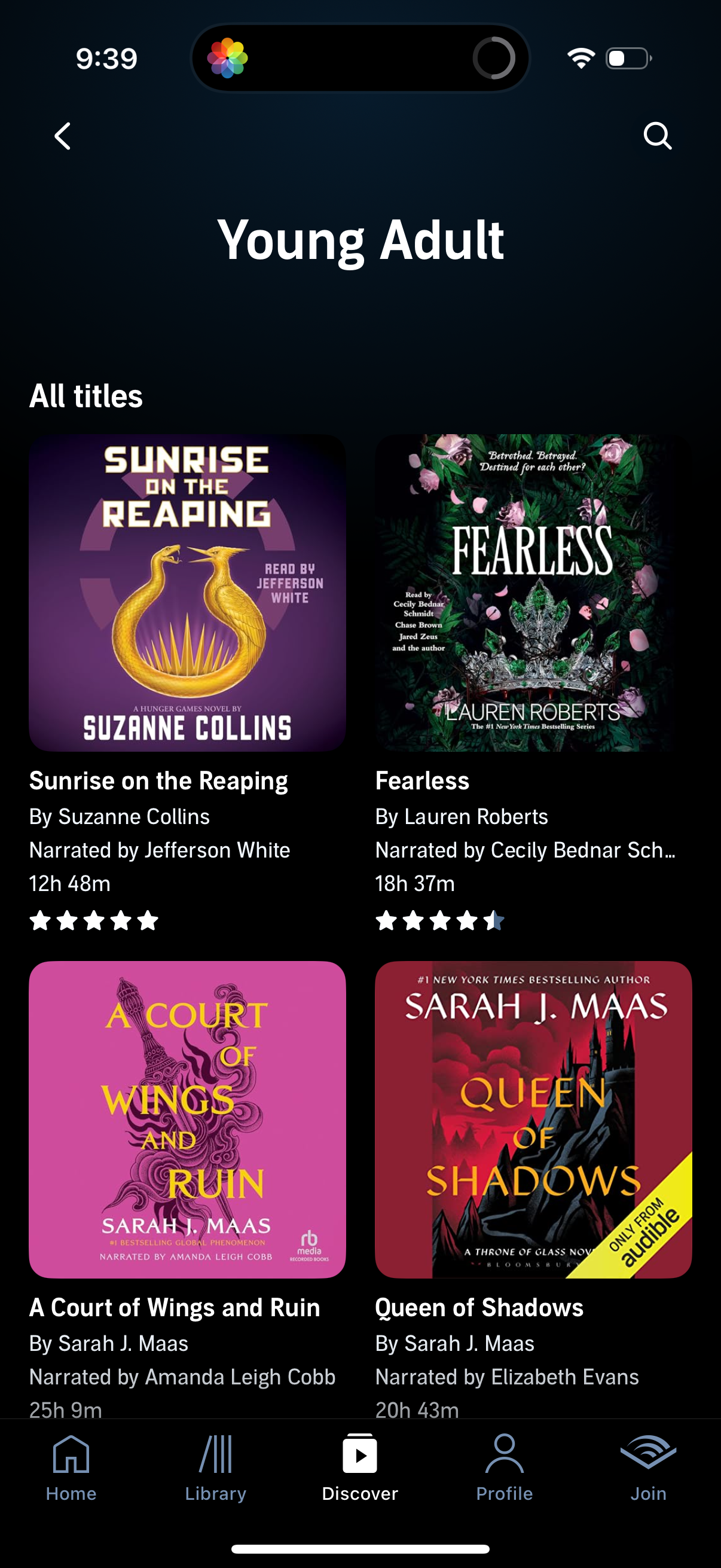 audible app screenshot 130