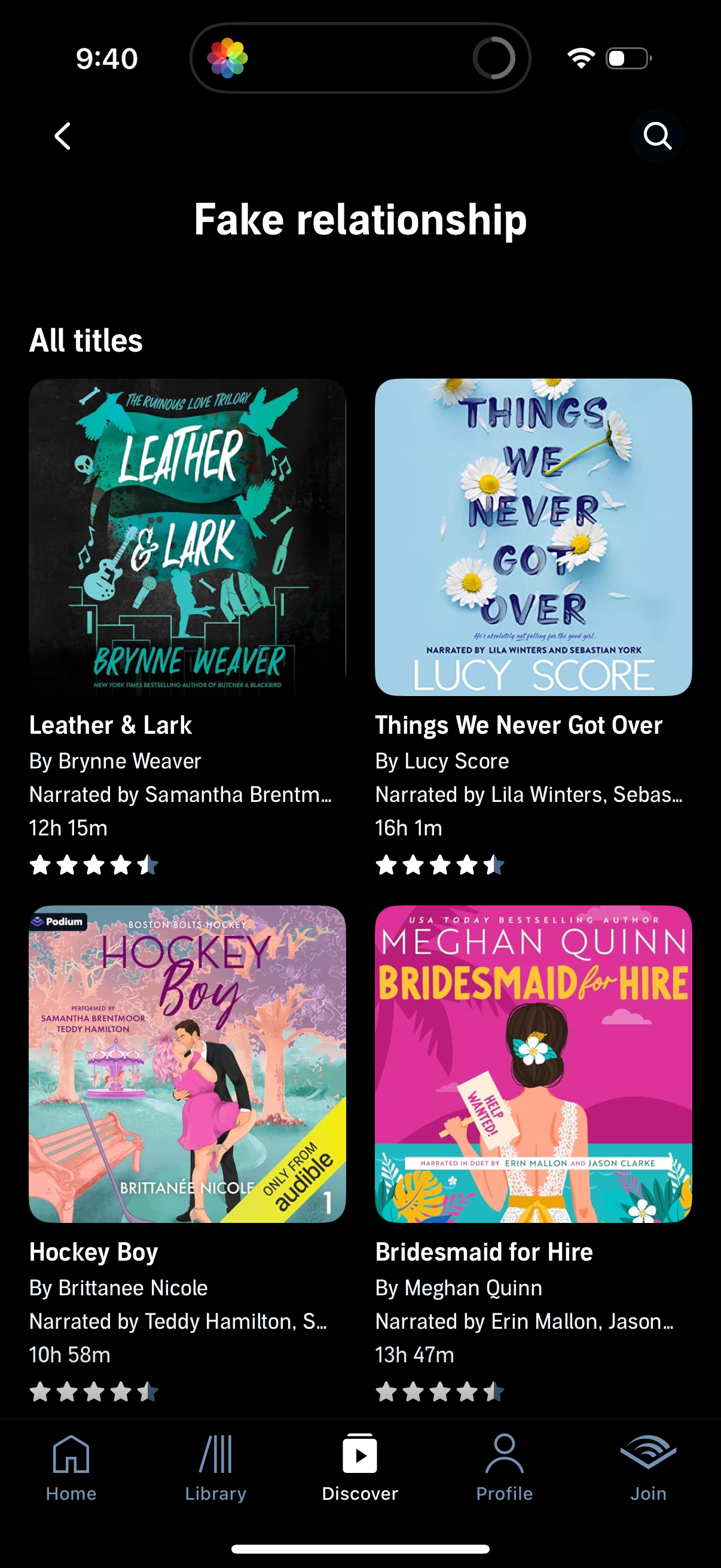 audible app screenshot 124