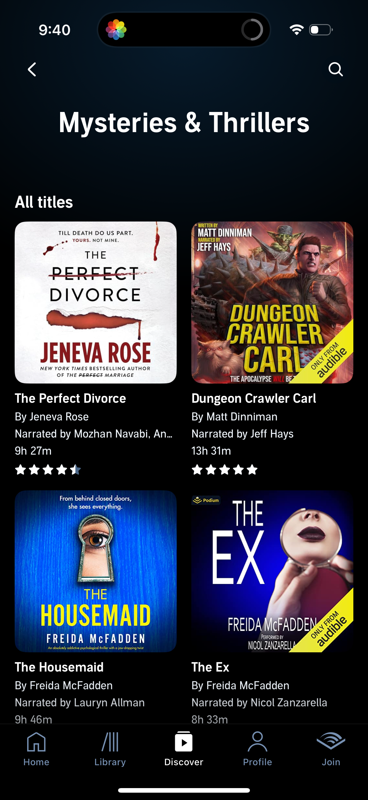 audible app screenshot 122