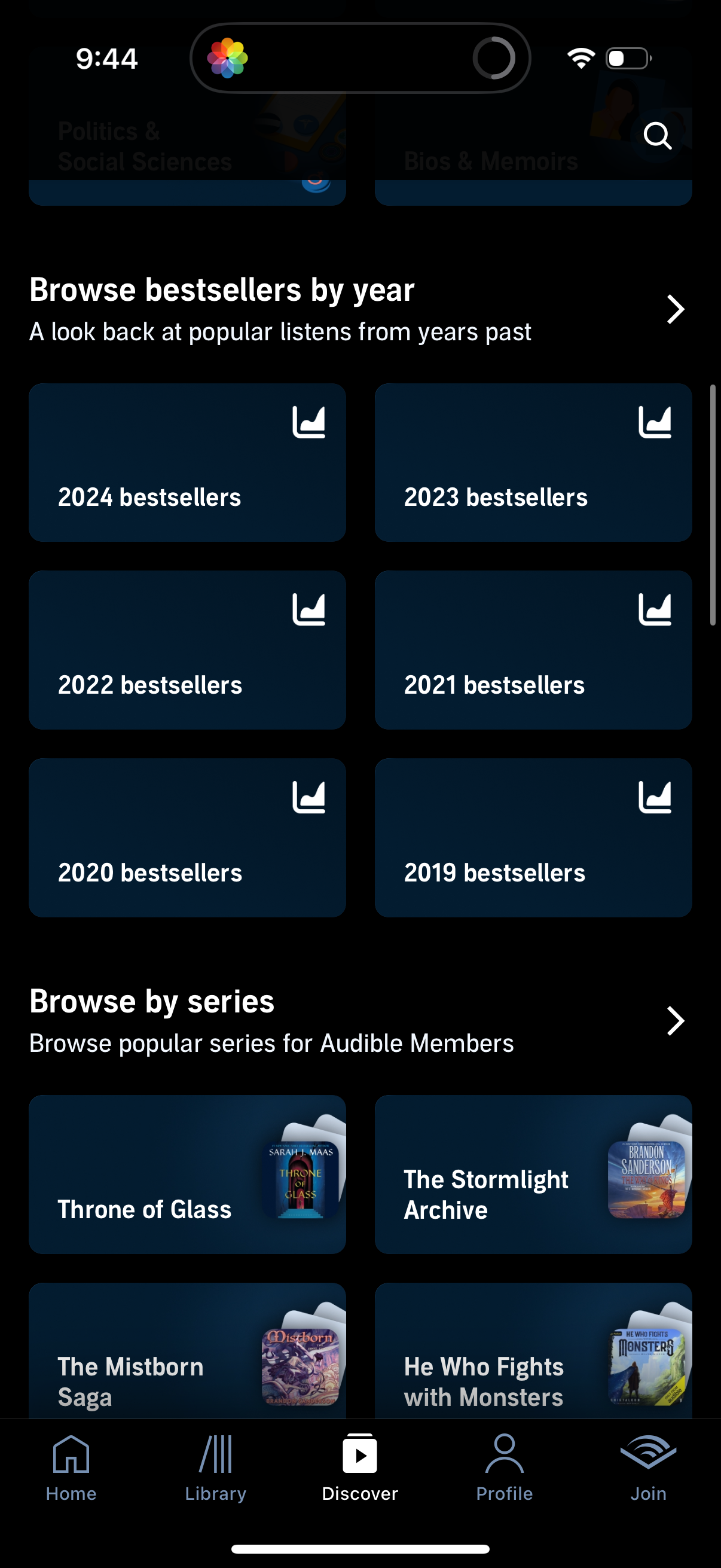 audible app screenshot 105