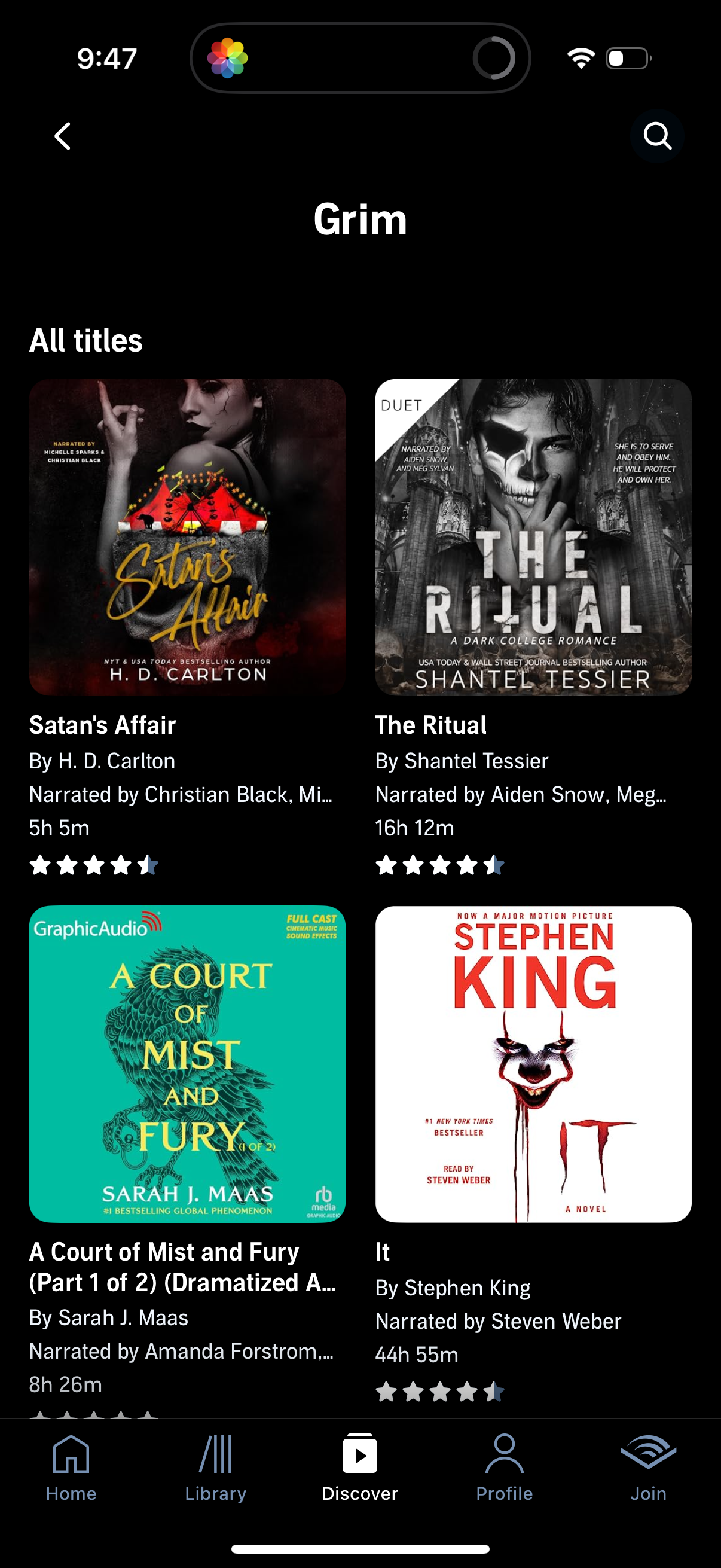 audible app screenshot 89