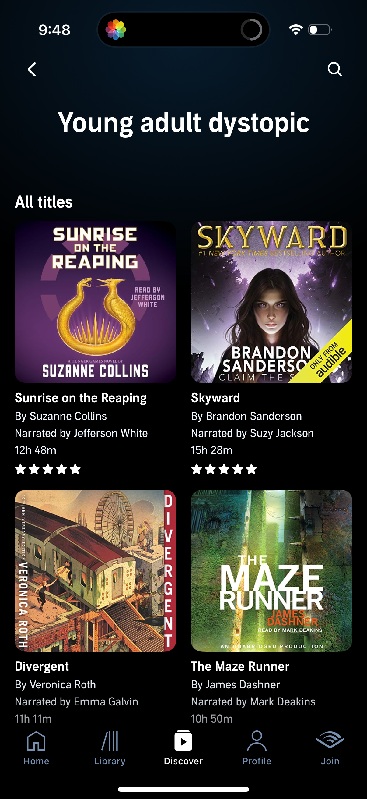 audible app screenshot 82