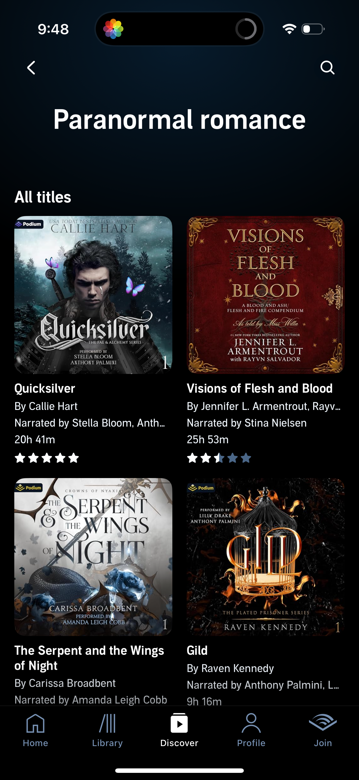 audible app screenshot 80