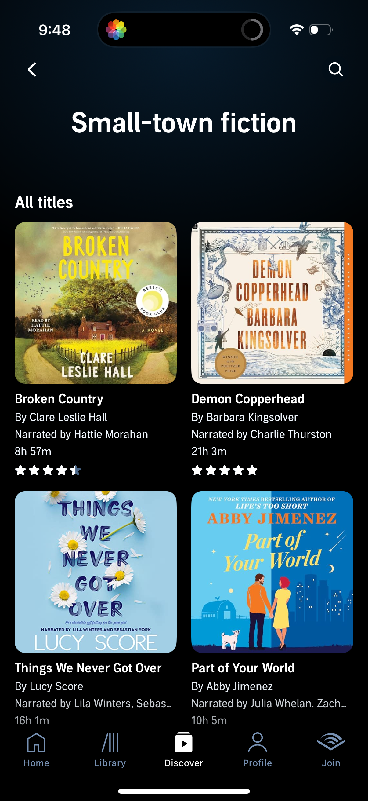 audible app screenshot 79