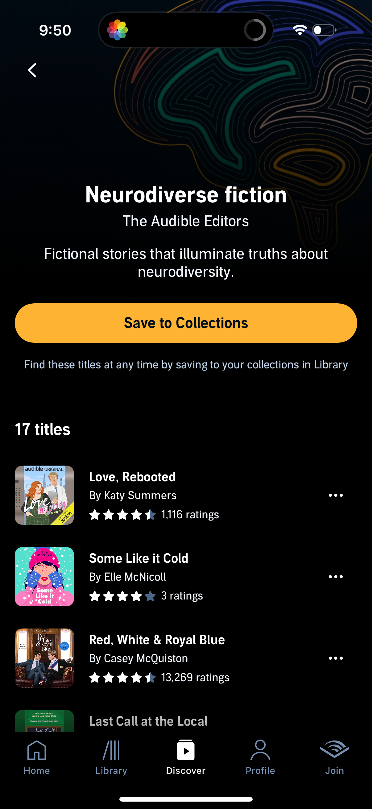 audible app screenshot 73