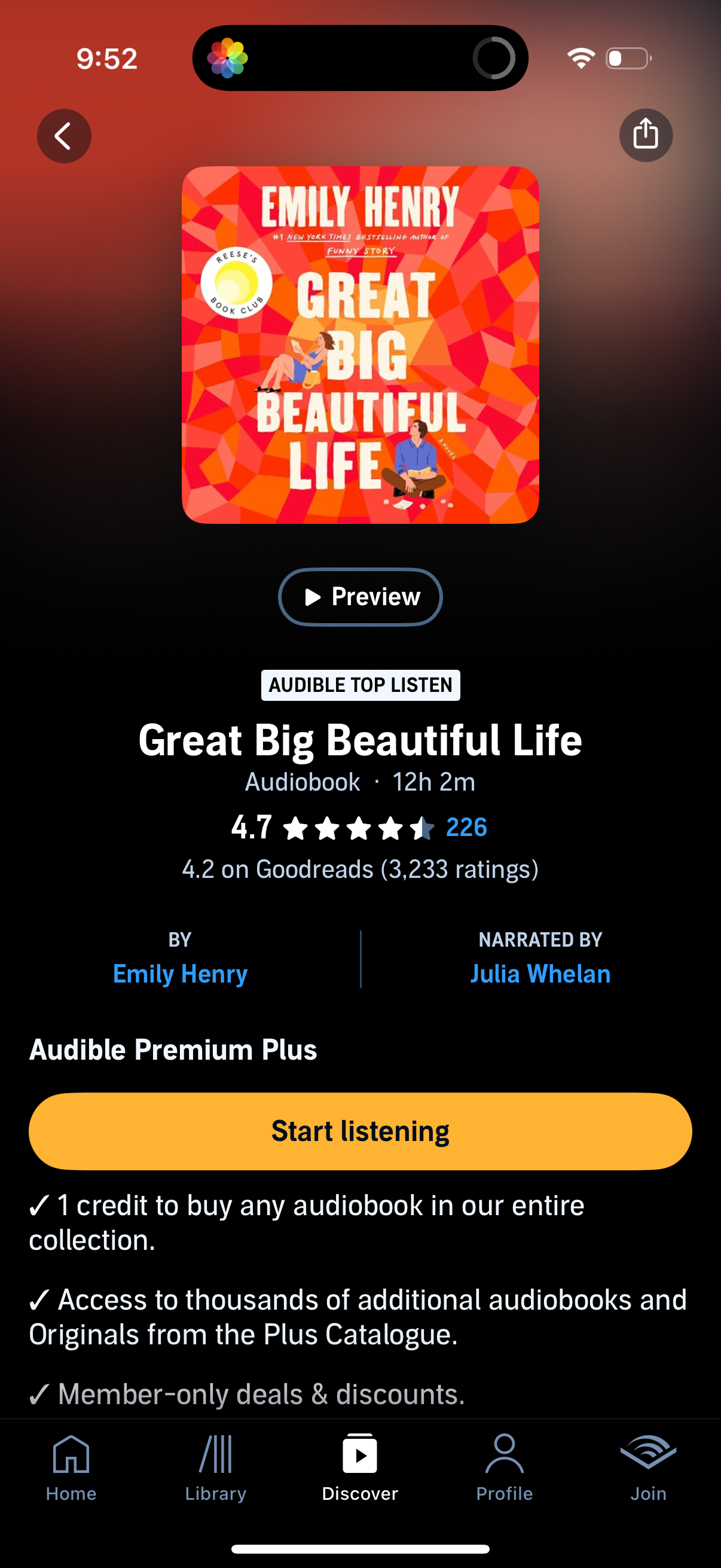 audible app screenshot 56