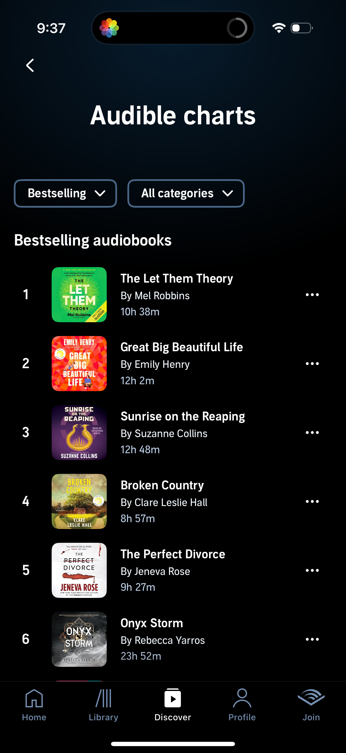 audible app screenshot 23