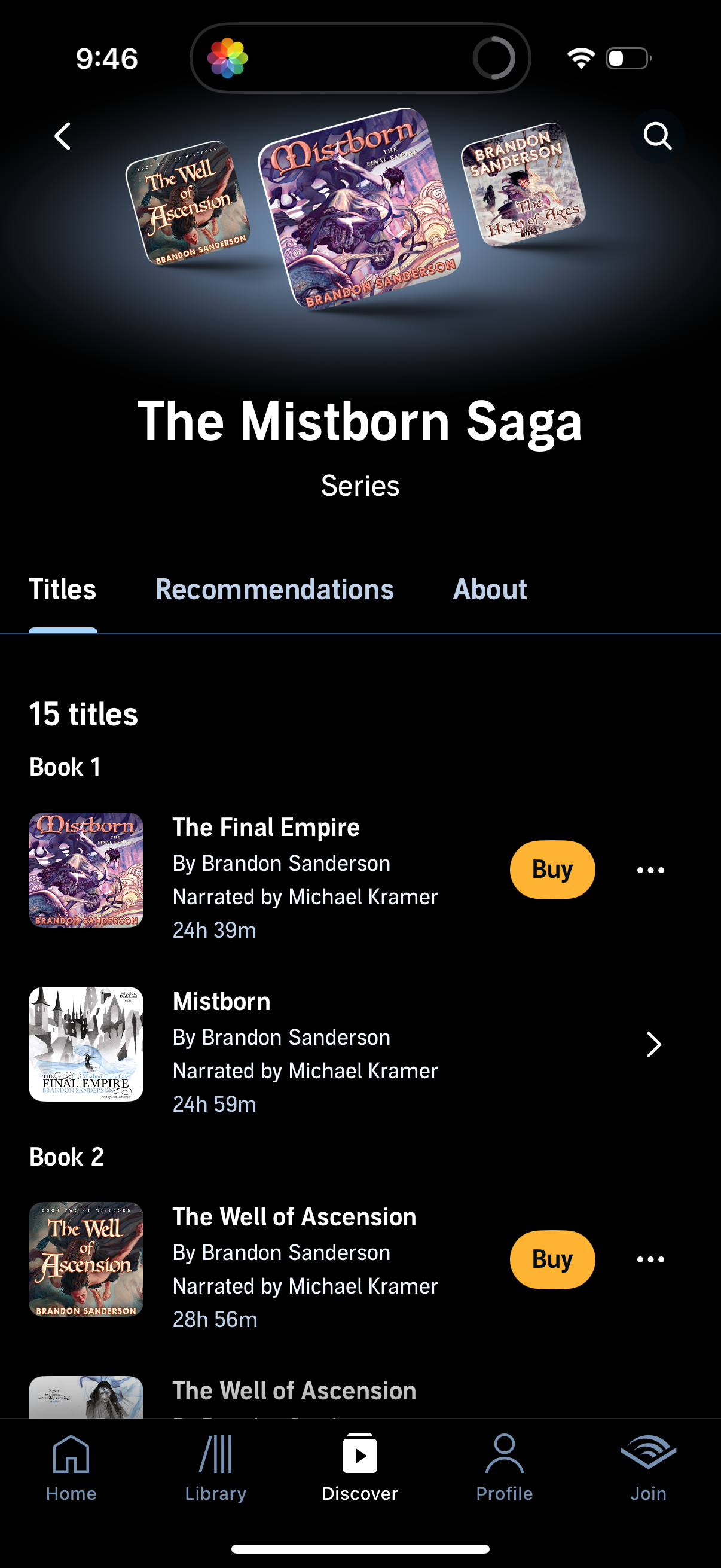 audible app screenshot 14