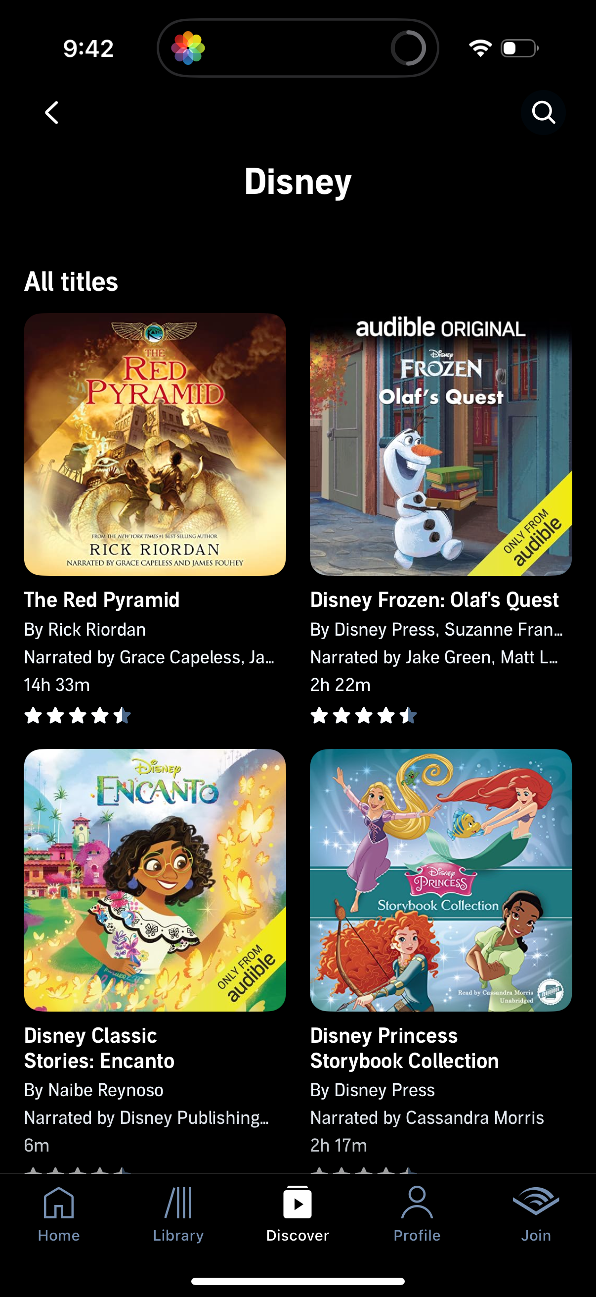 audible app screenshot 10