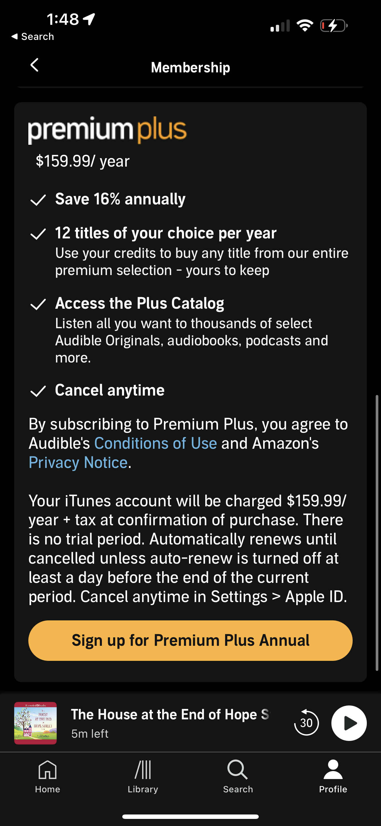 audible app screenshot 345