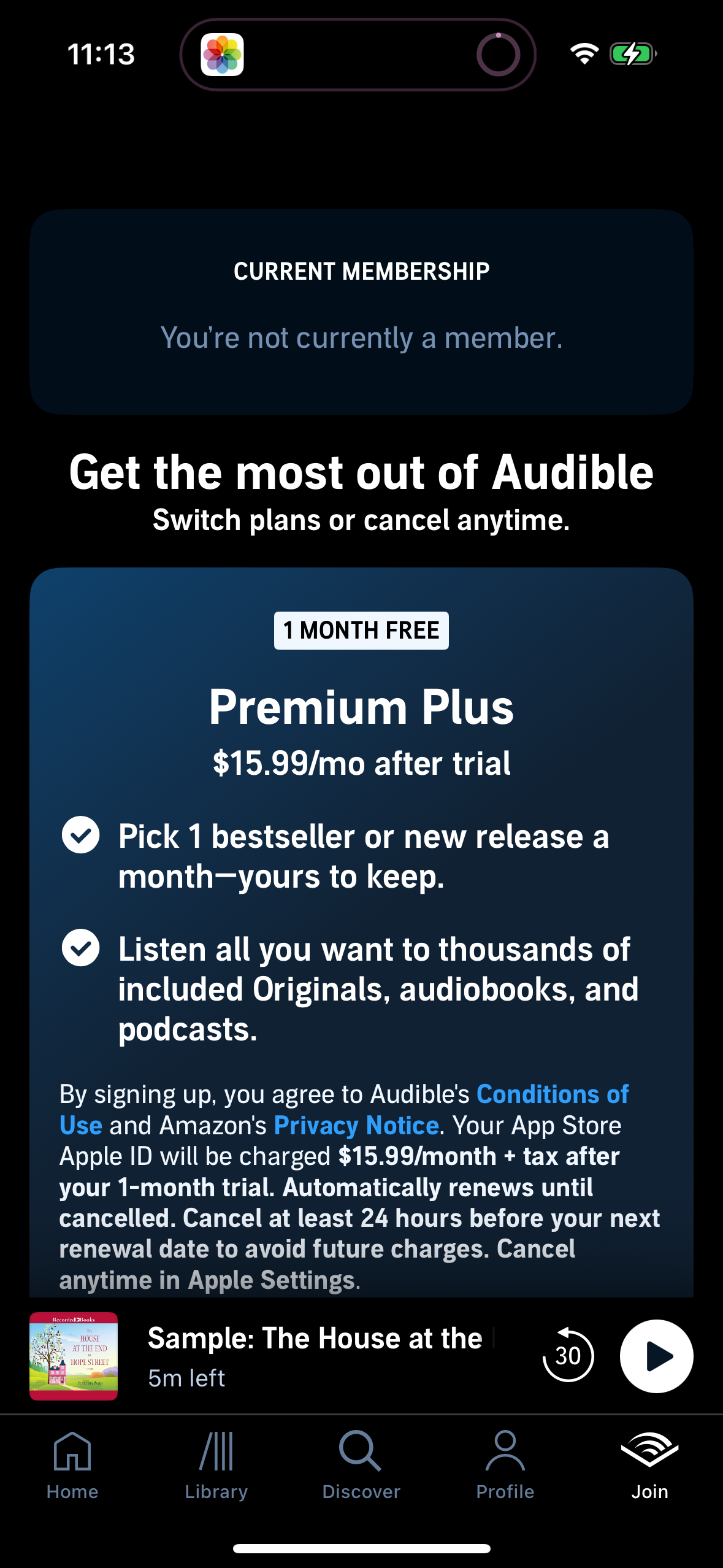 audible app screenshot 317