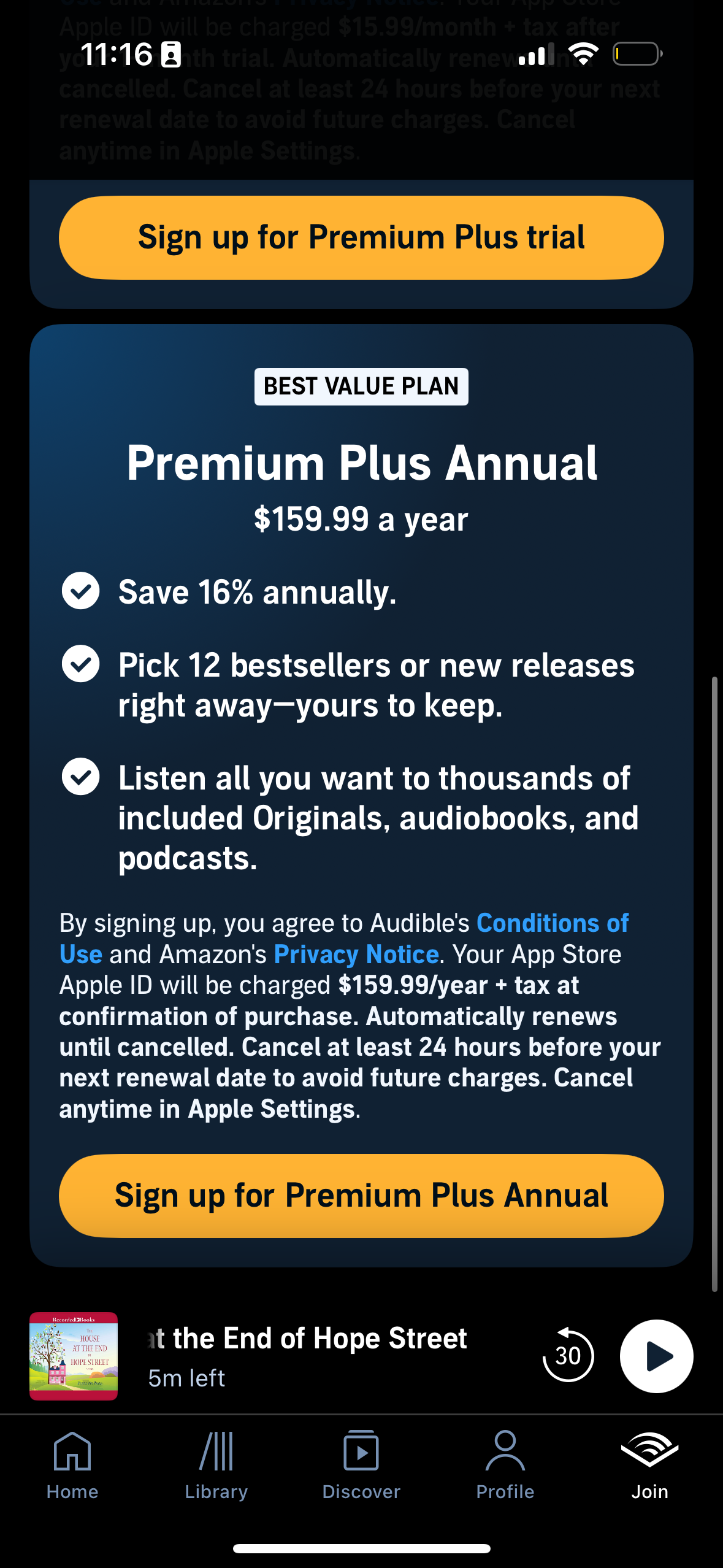 audible app screenshot 302