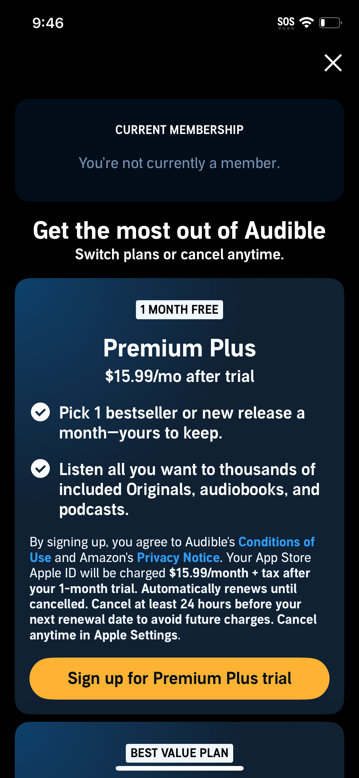 audible app screenshot 287