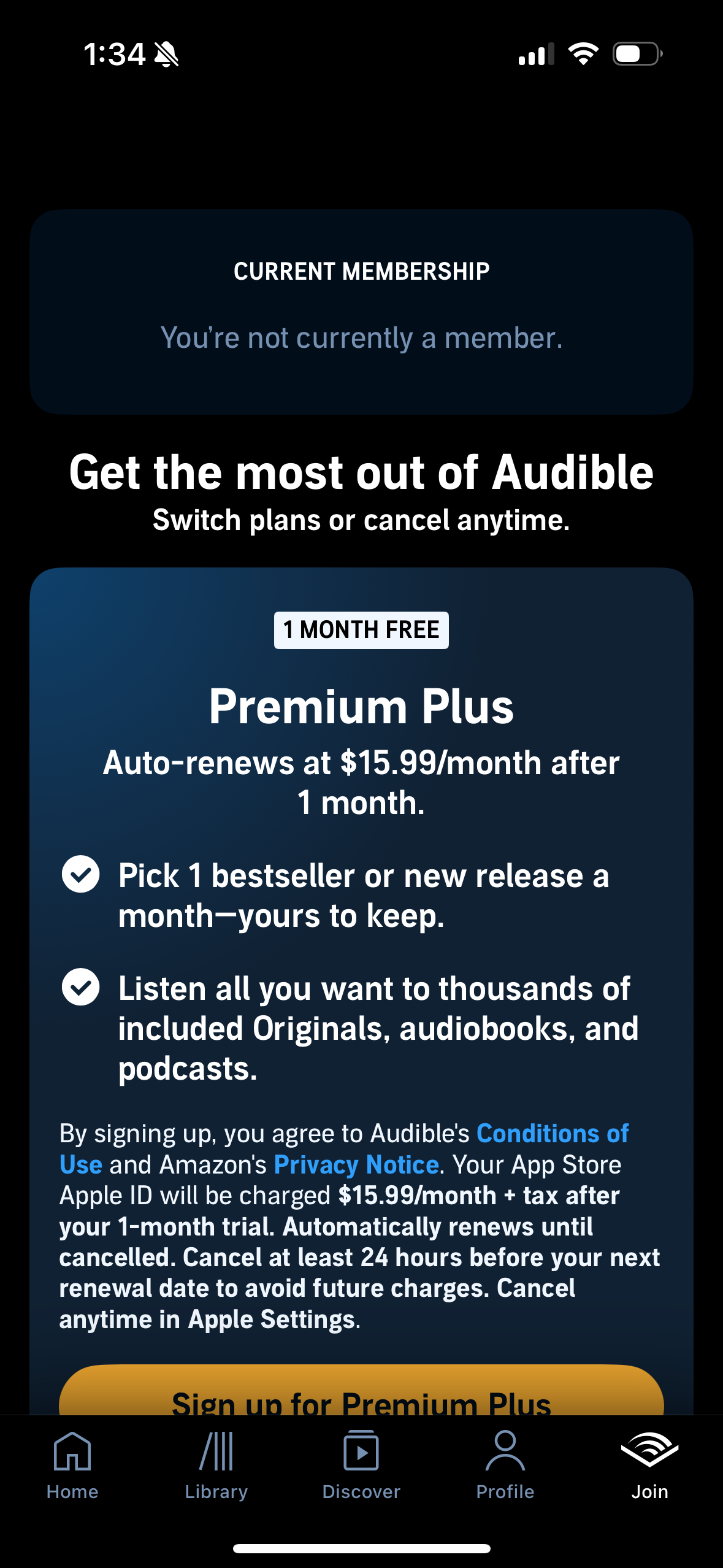 audible app screenshot 240