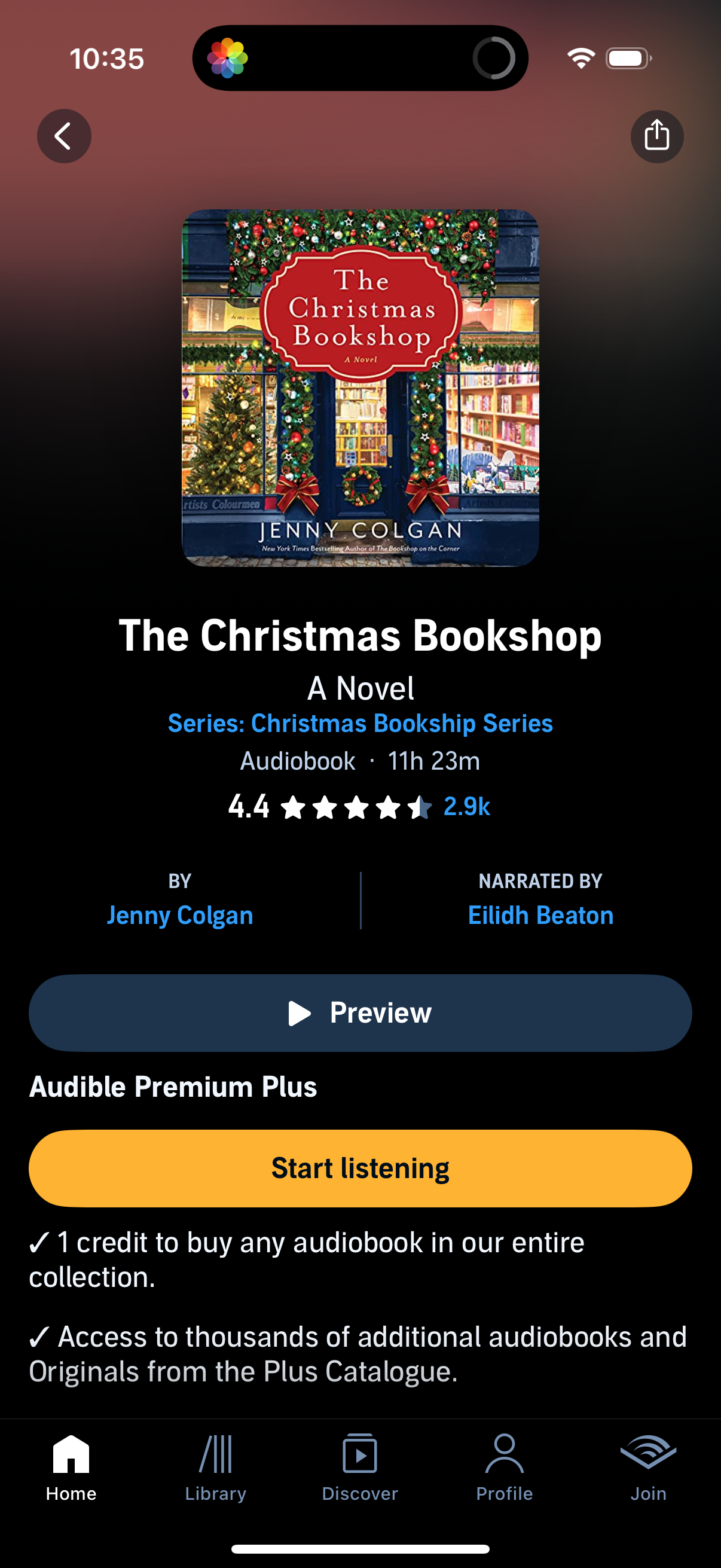 audible app screenshot 203