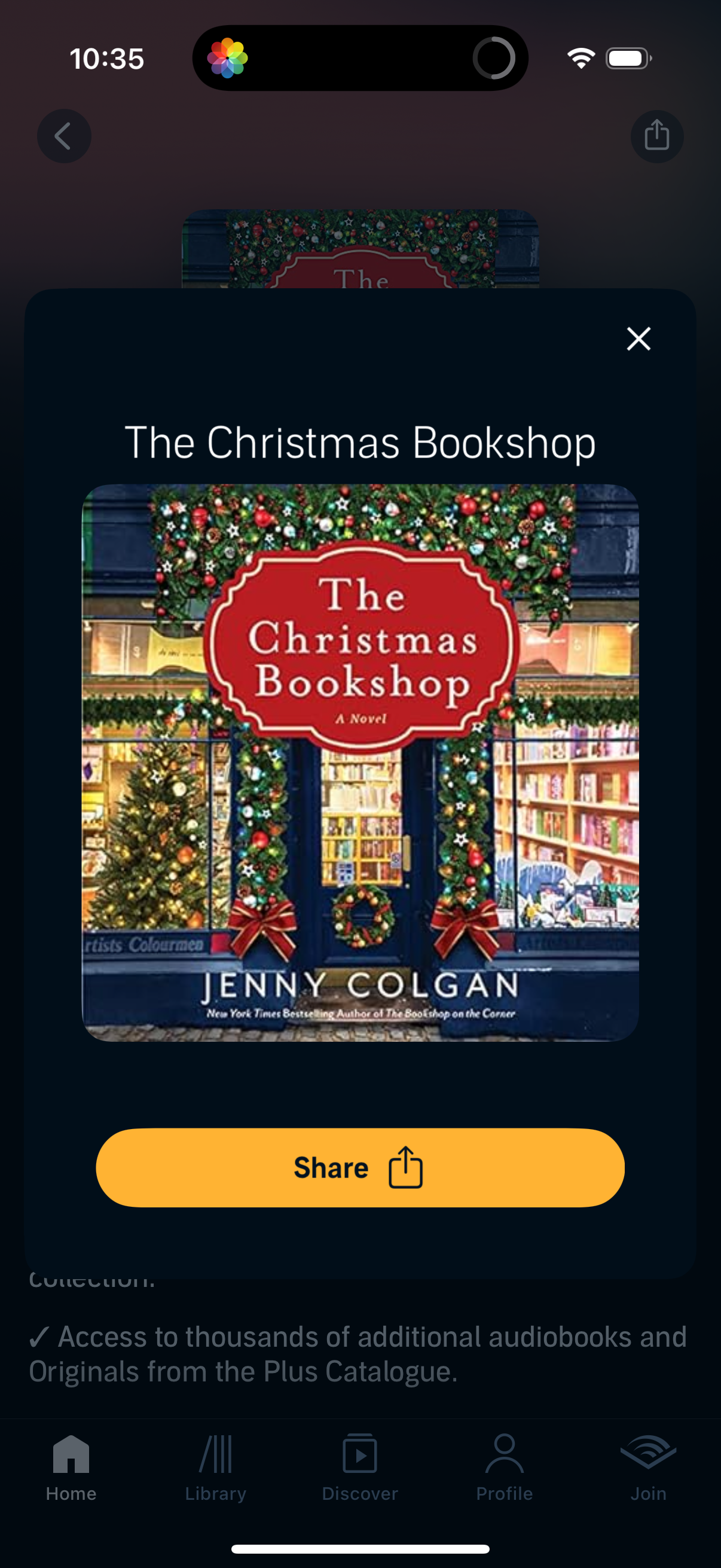 audible app screenshot 202