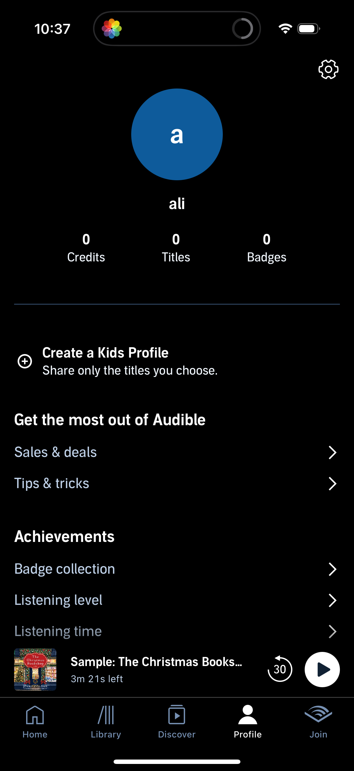 audible app screenshot 197