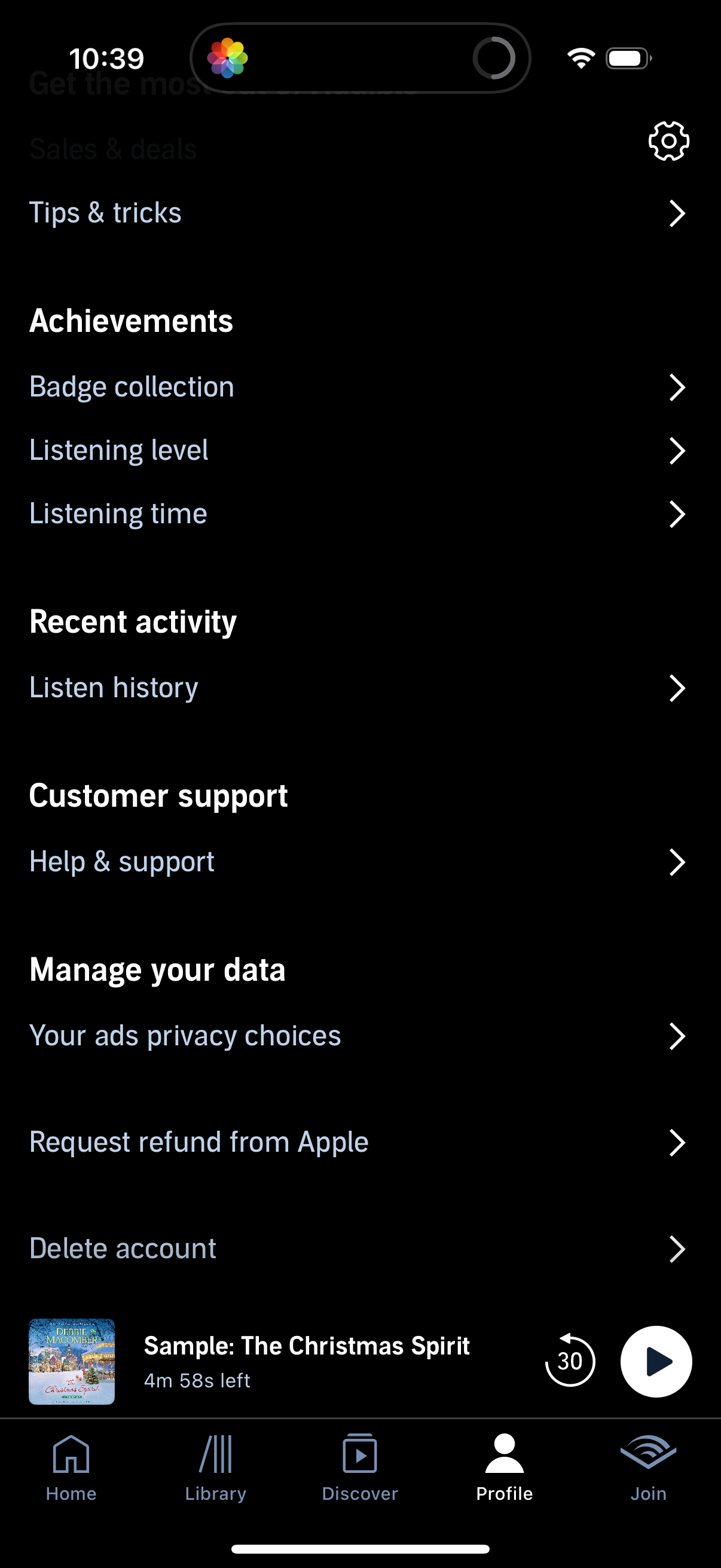 audible app screenshot 196