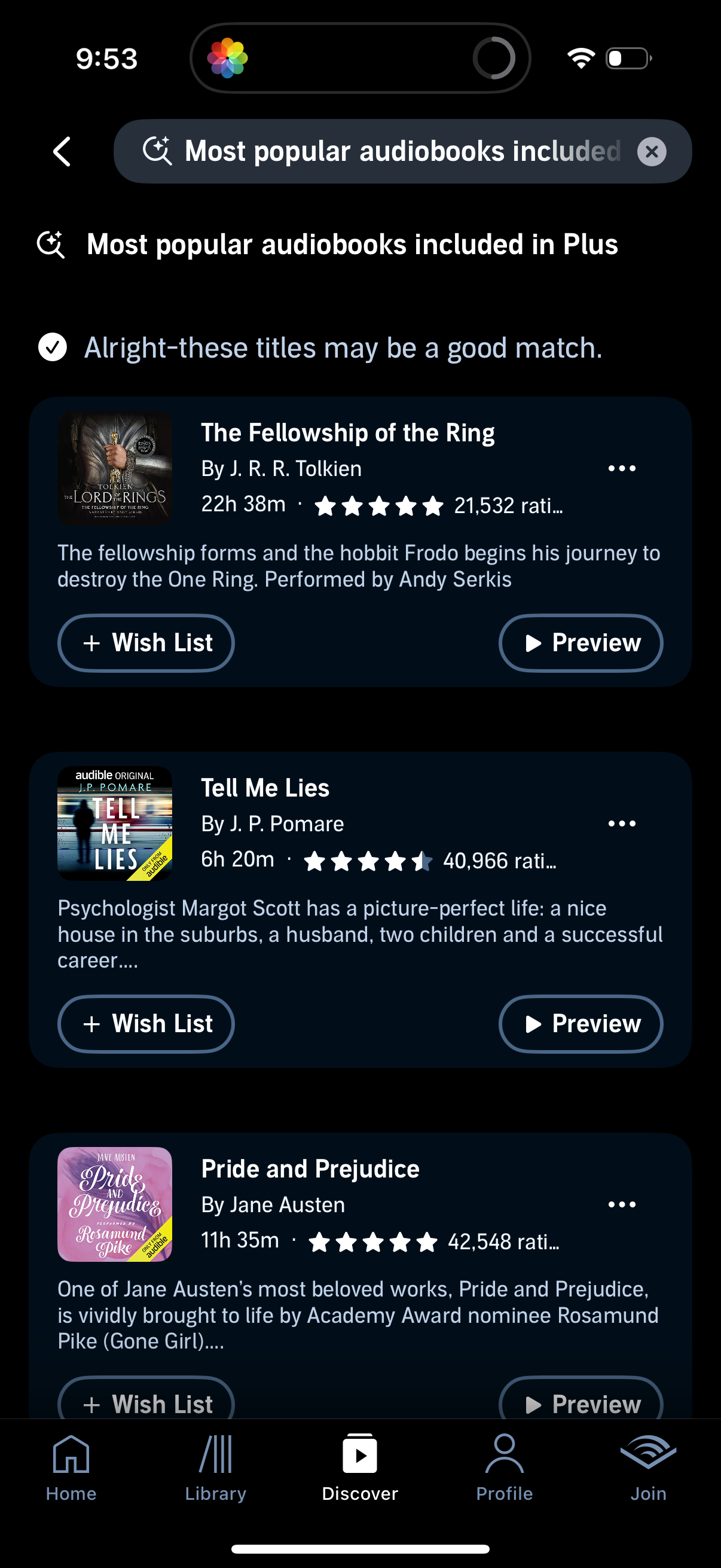 audible app screenshot 30