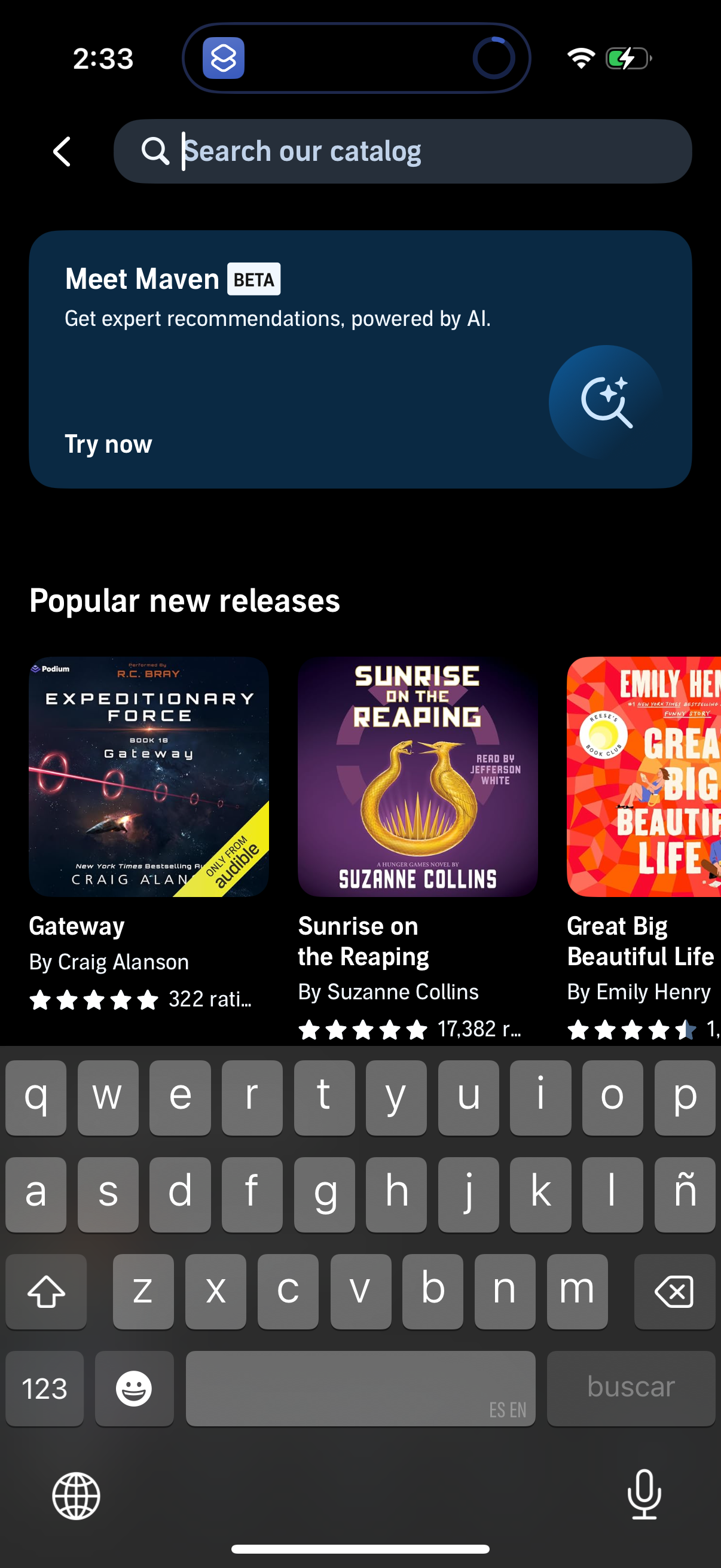 audible app screenshot 7