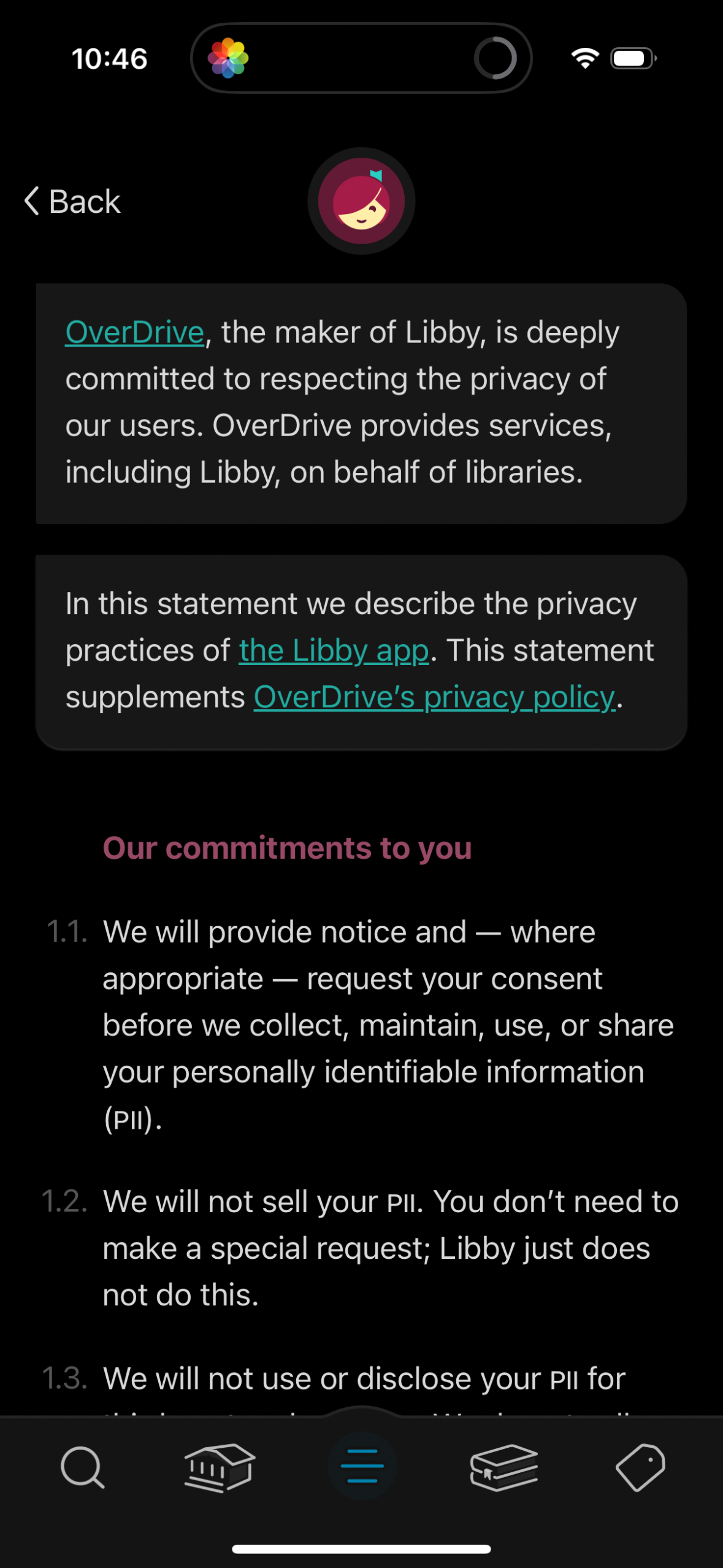 libby app screenshot 30