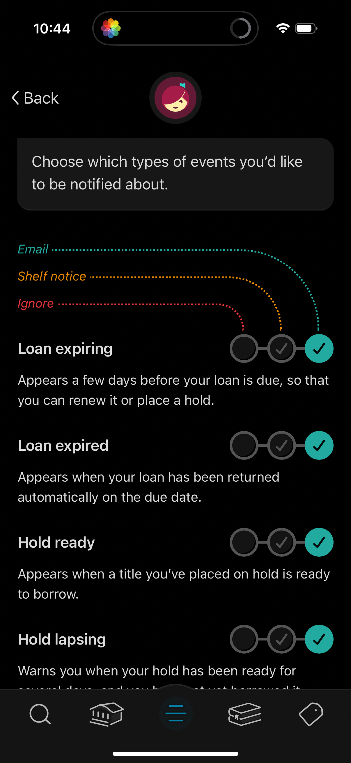 libby app screenshot 49
