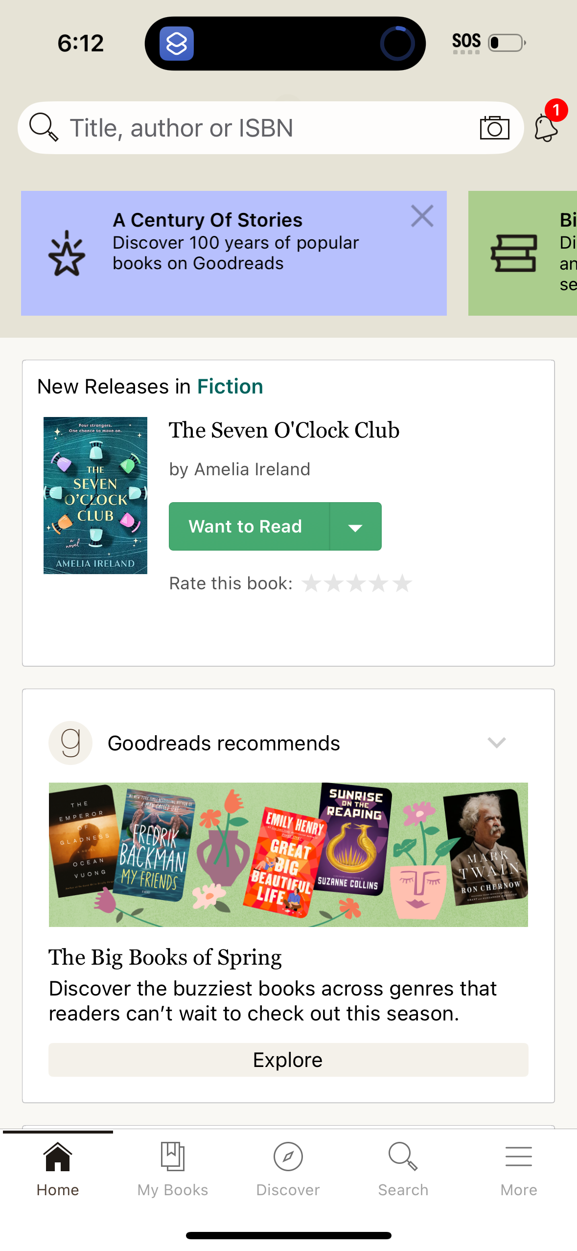 goodreads app screenshot 7