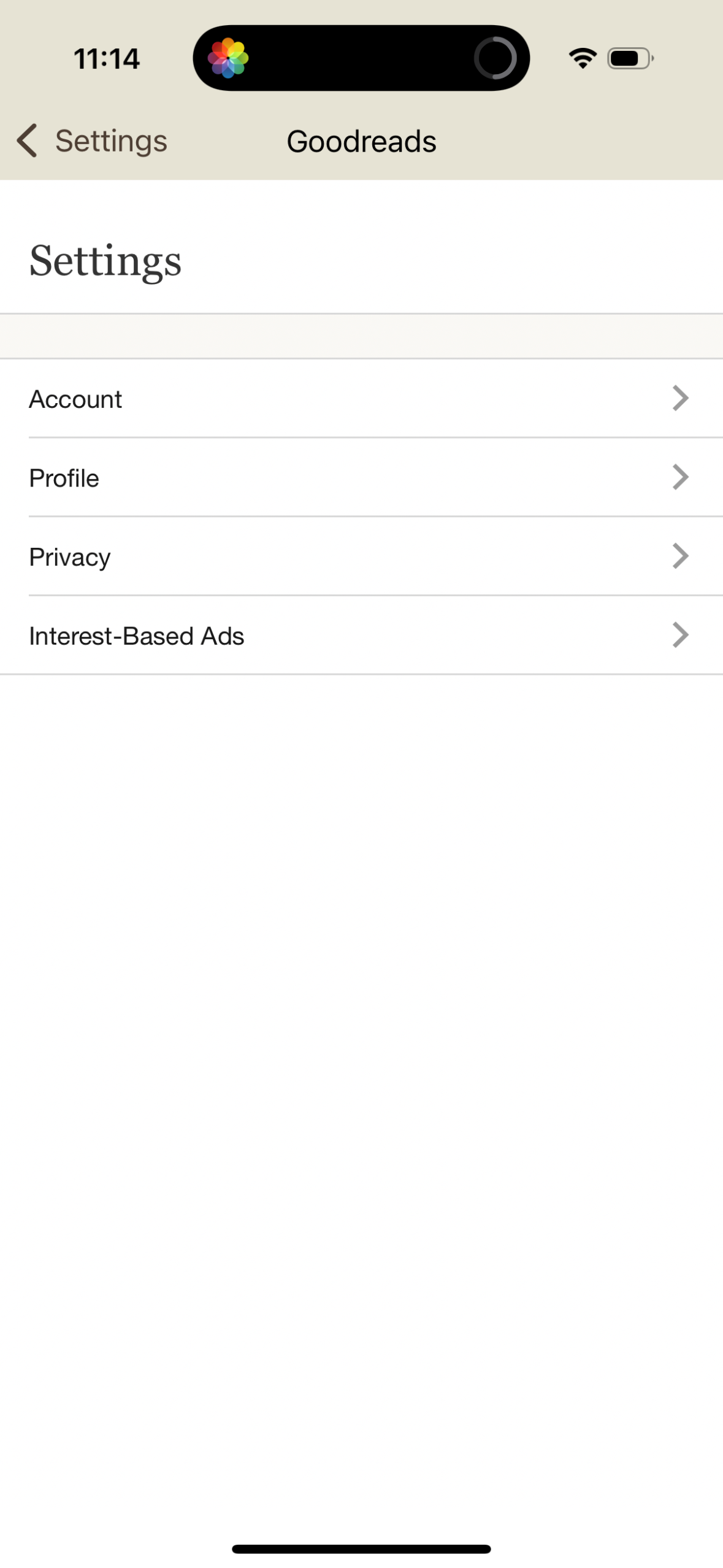 goodreads app screenshot 47