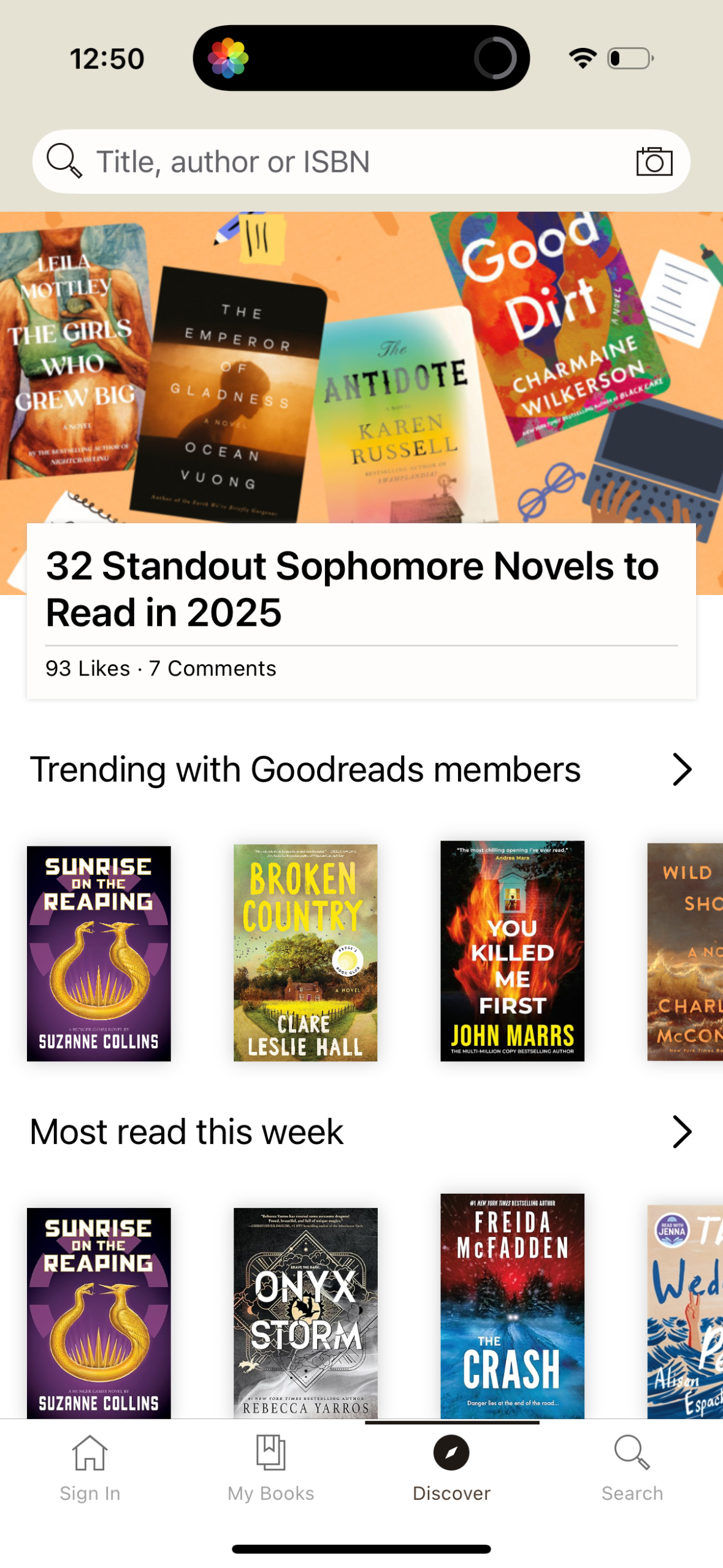 goodreads app screenshot 11