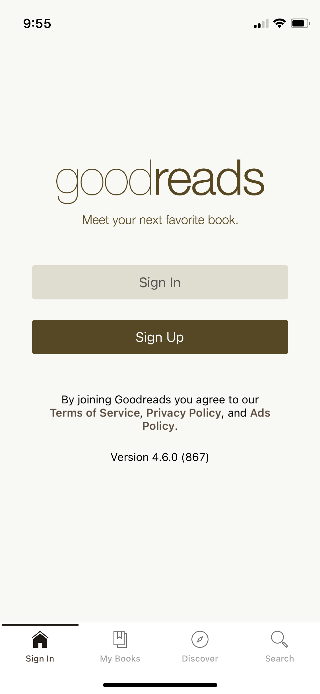 goodreads app screenshot 104