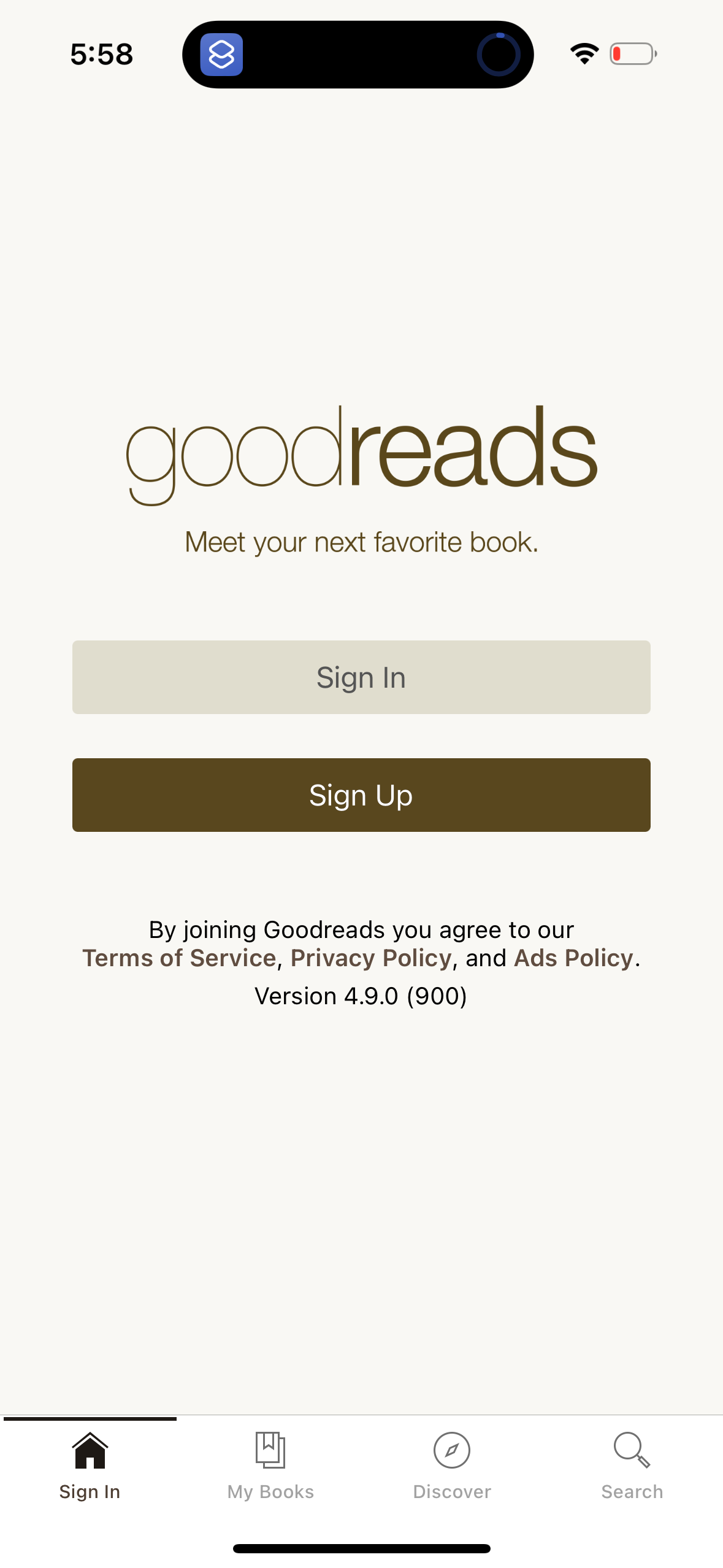 goodreads app screenshot 89