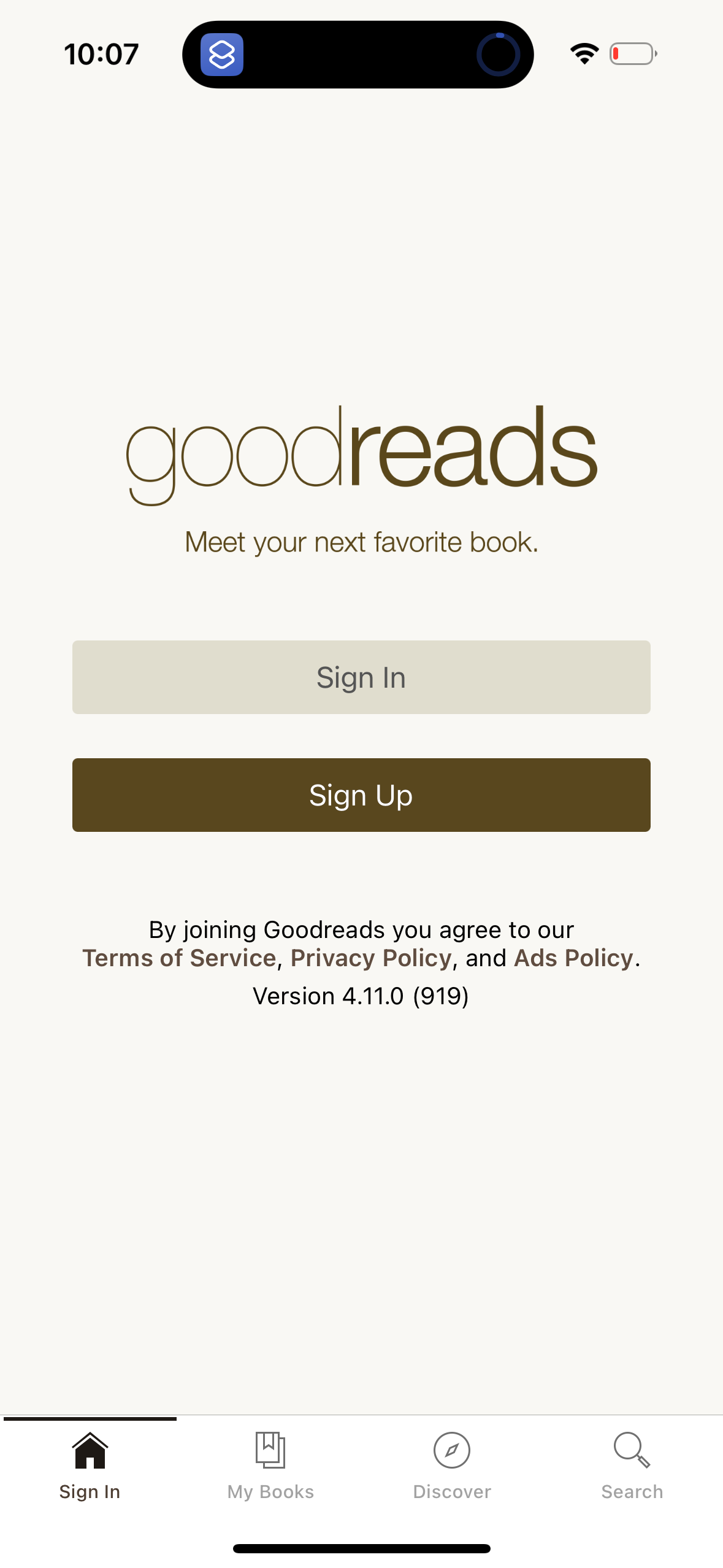 goodreads app screenshot 87