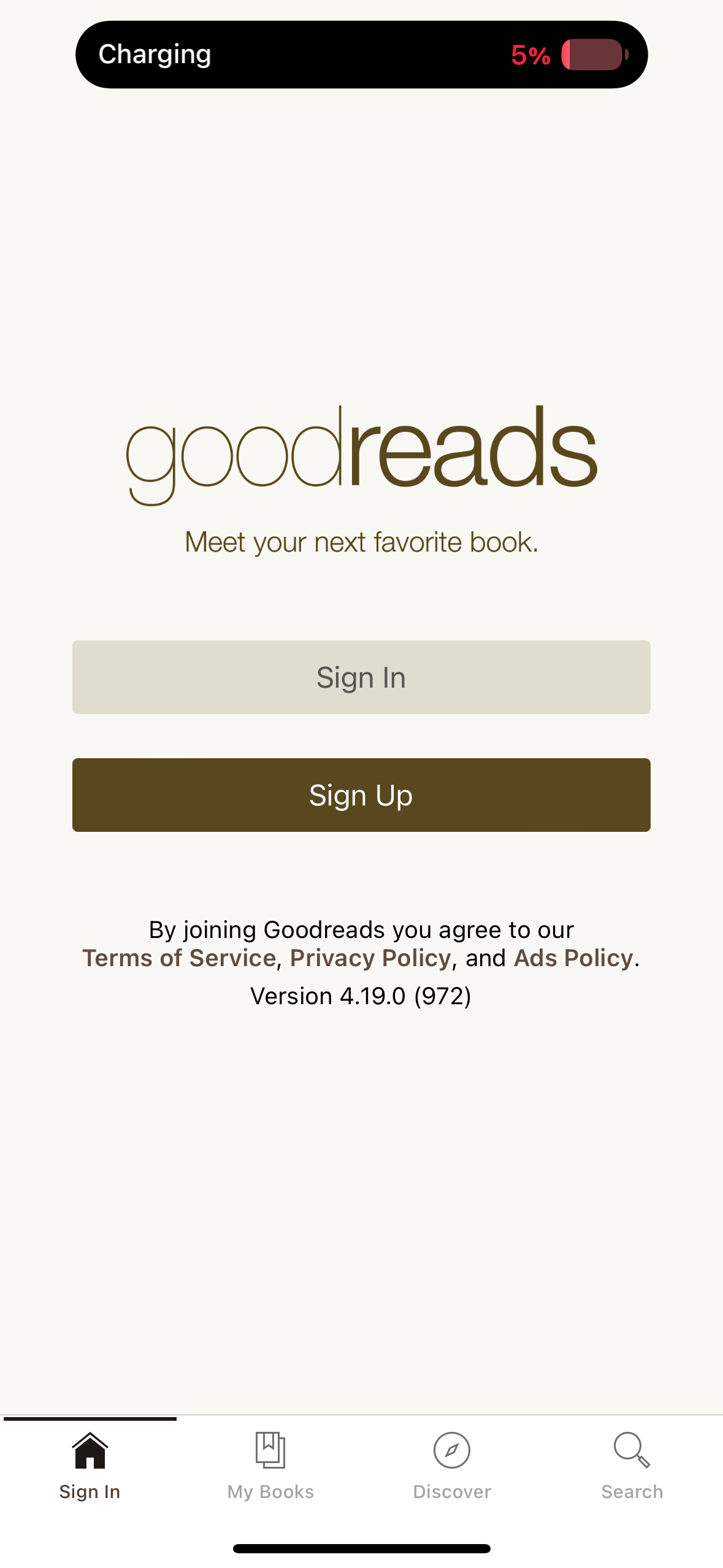 goodreads app screenshot 77