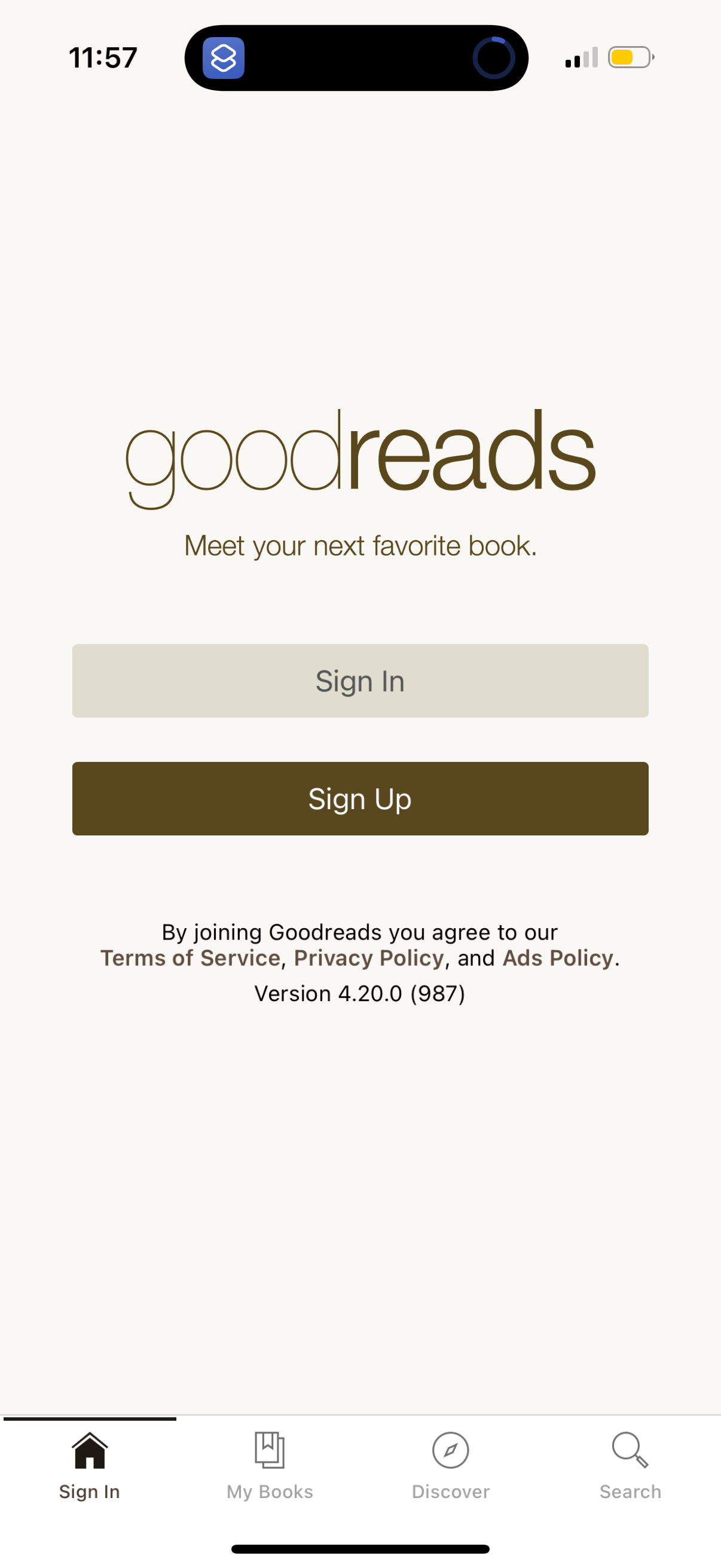 goodreads app screenshot 67