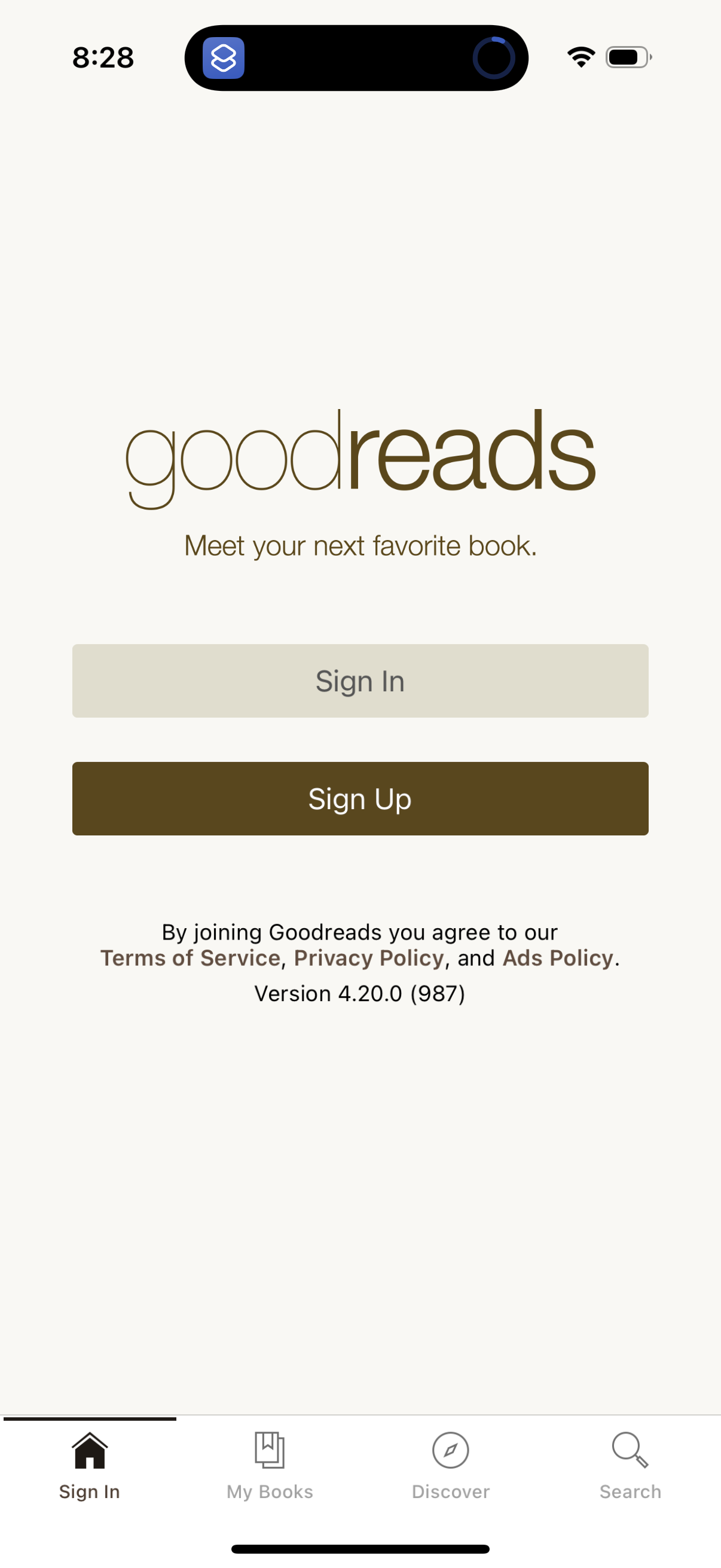 goodreads app screenshot 66
