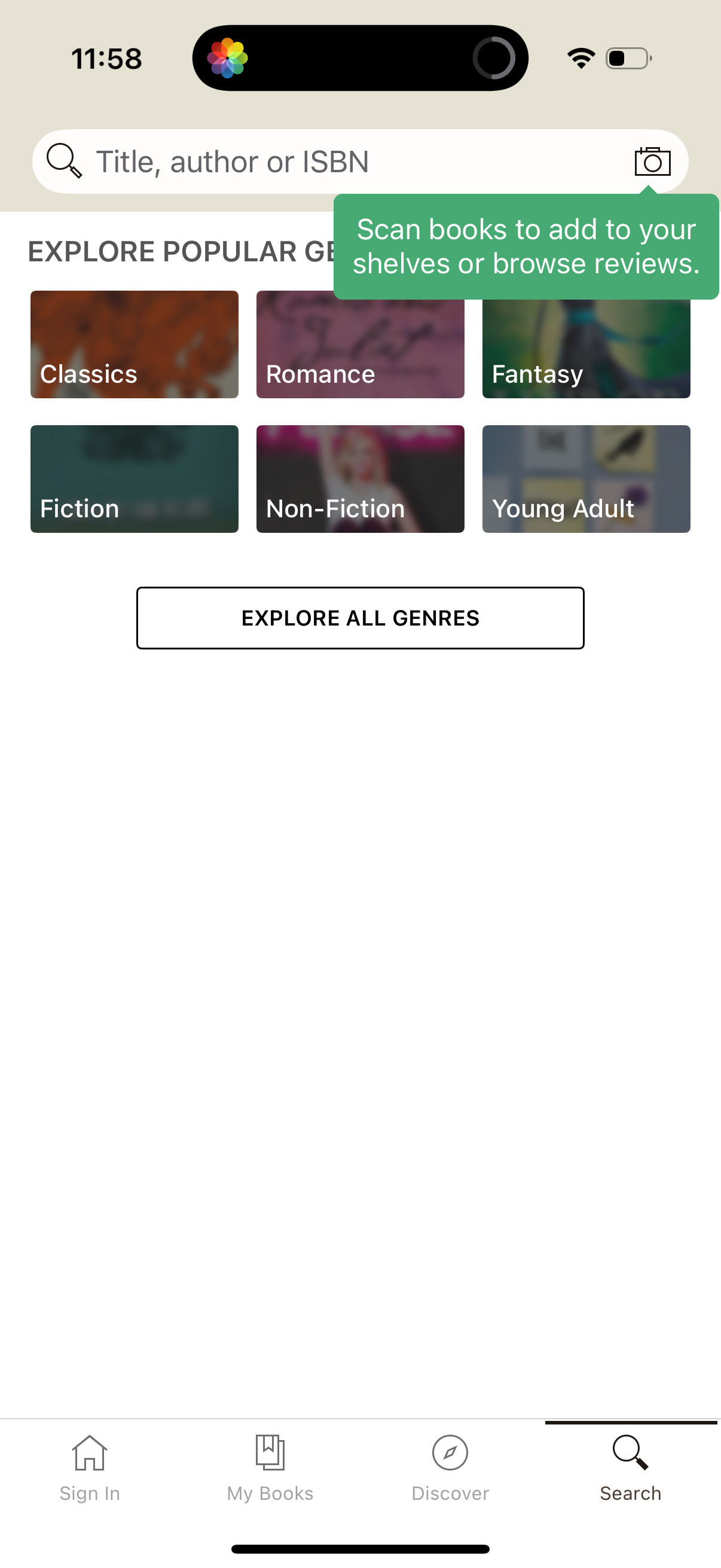 goodreads app screenshot 13