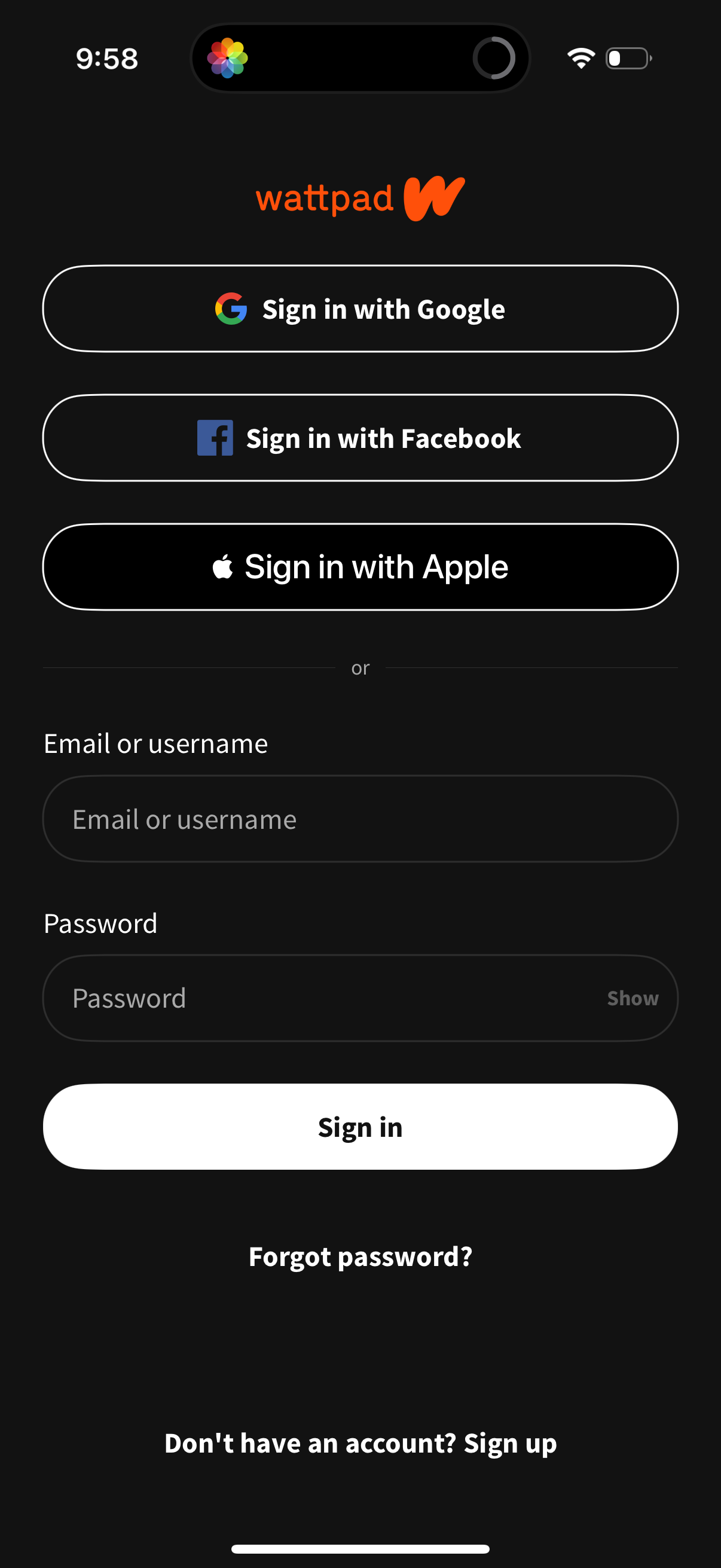 wattpad app screenshot 14