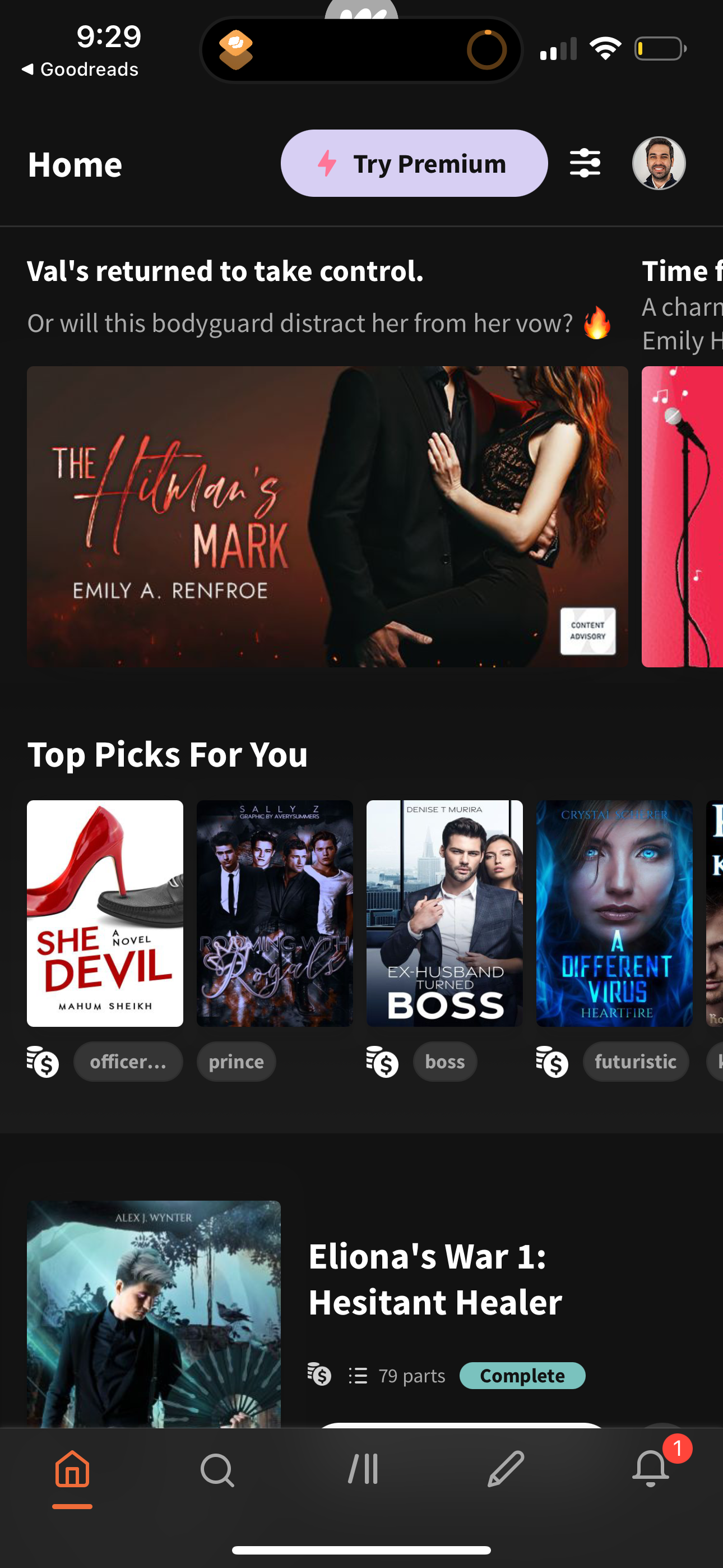 wattpad app screenshot 197