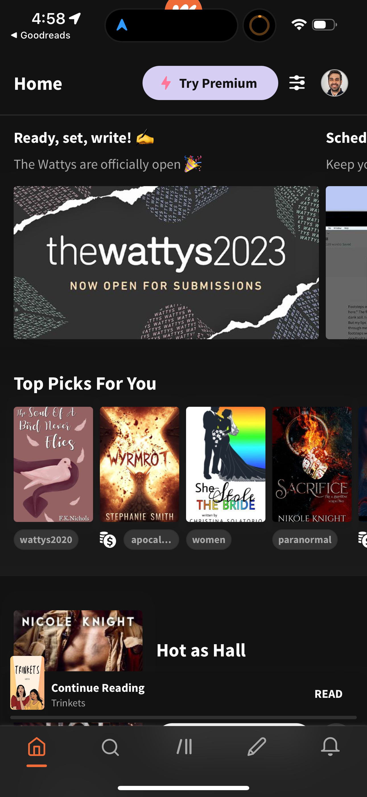 wattpad app screenshot 176