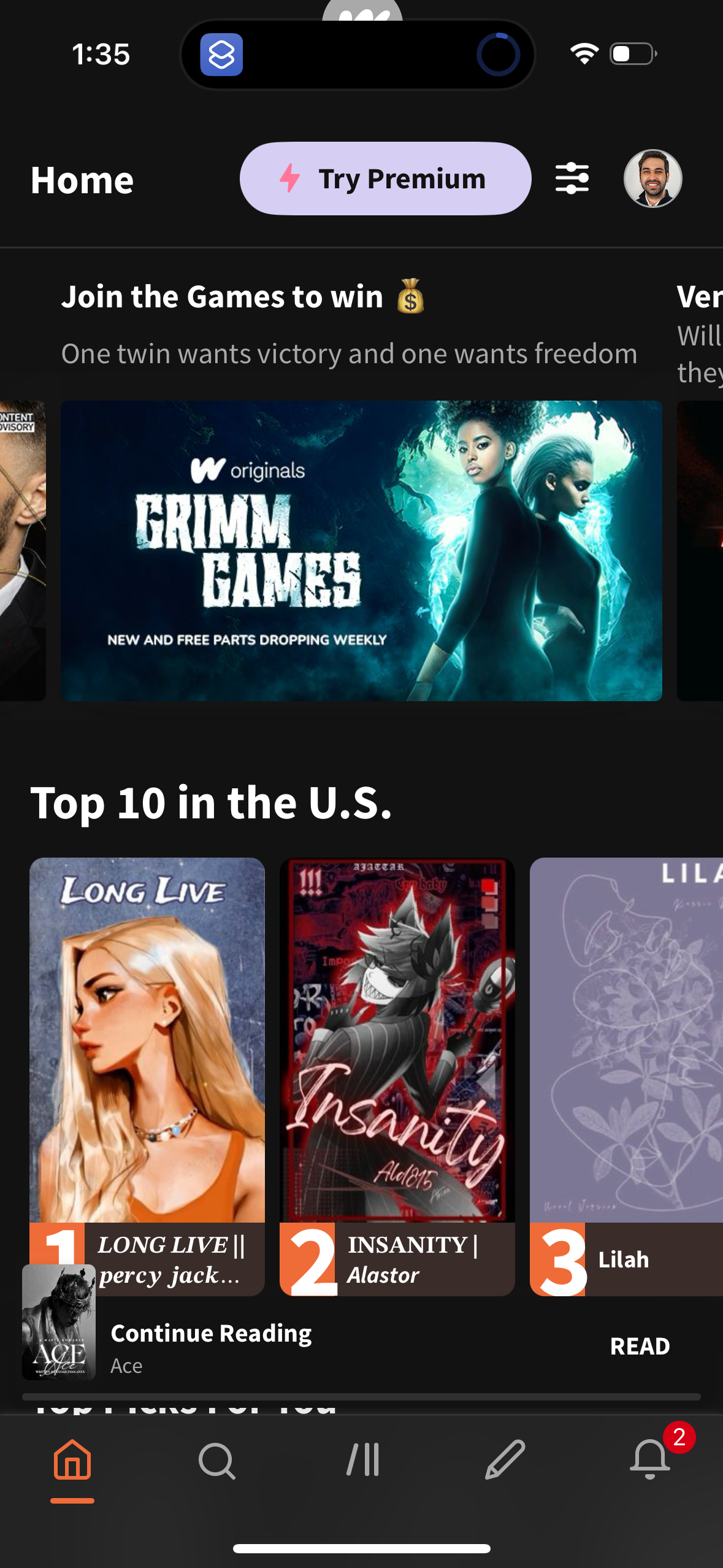 wattpad app screenshot 142