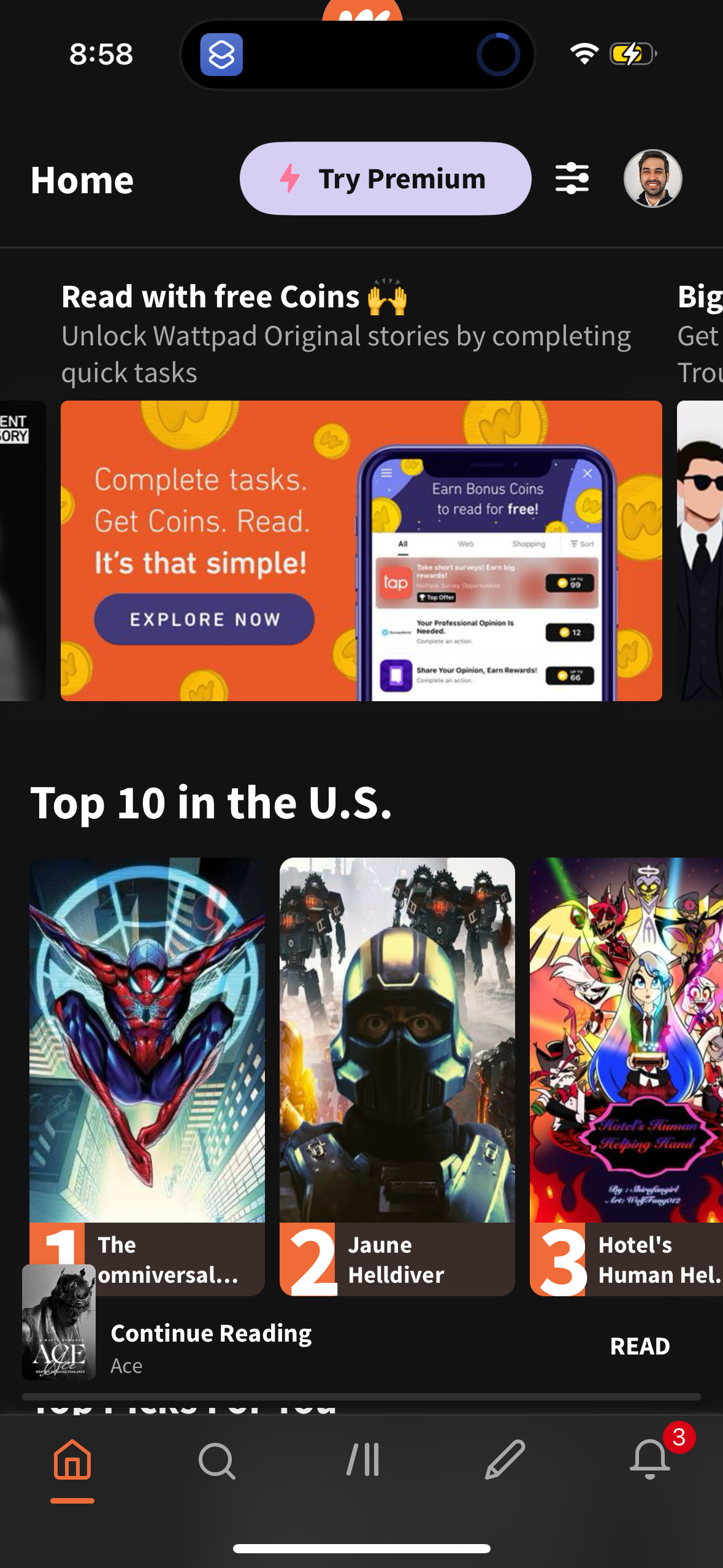wattpad app screenshot 132