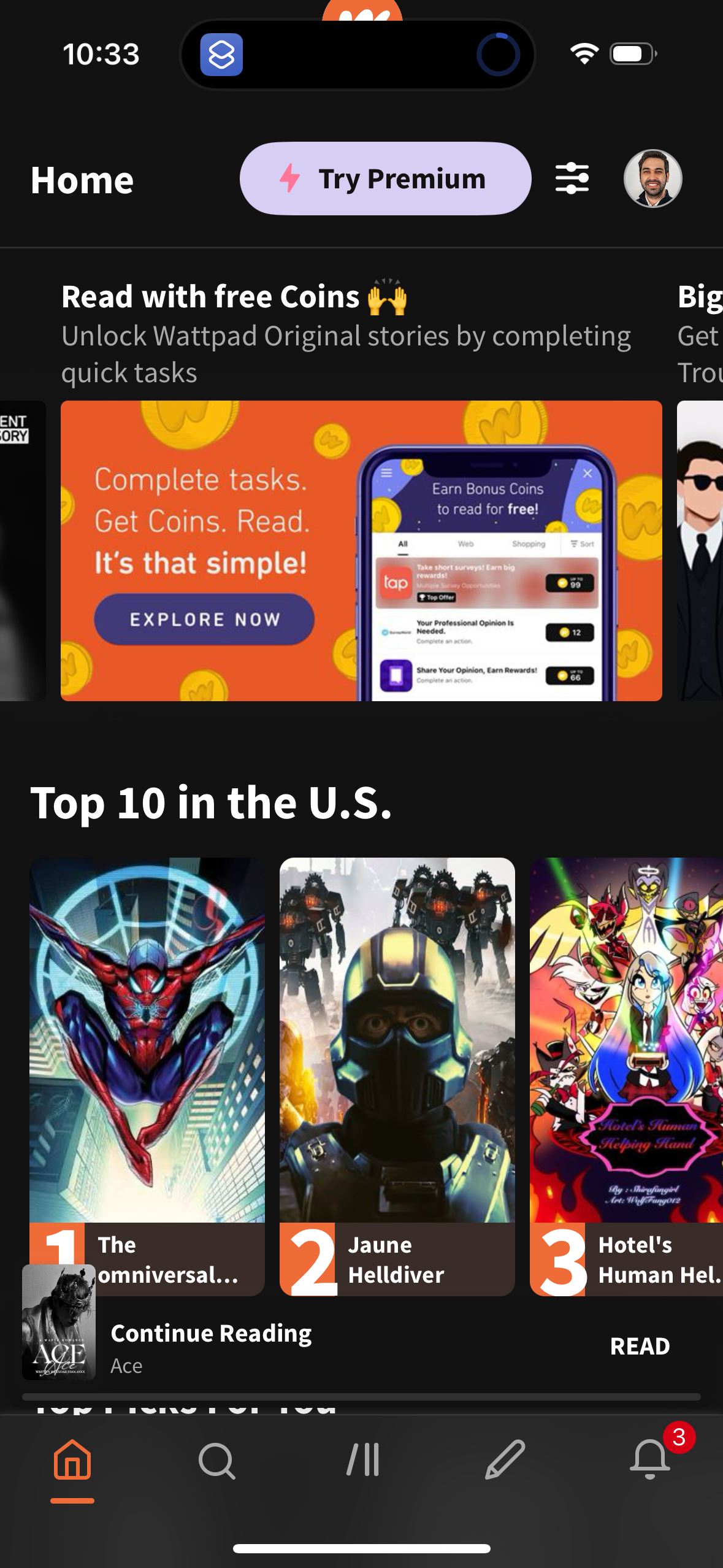 wattpad app screenshot 131