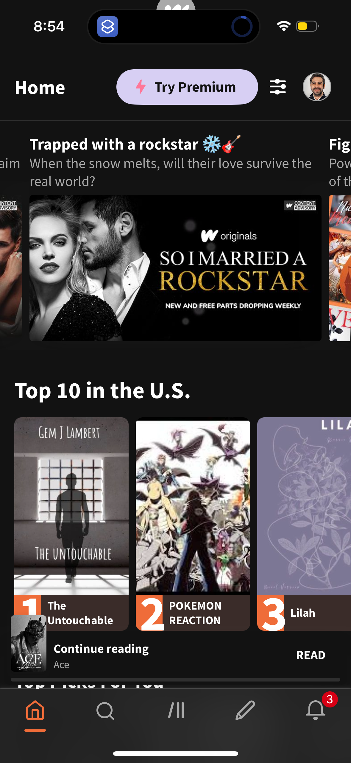 wattpad app screenshot 128