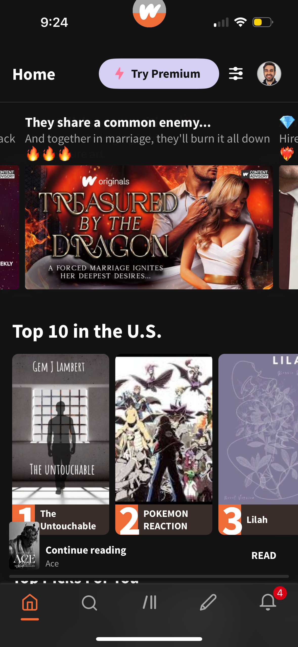 wattpad app screenshot 126